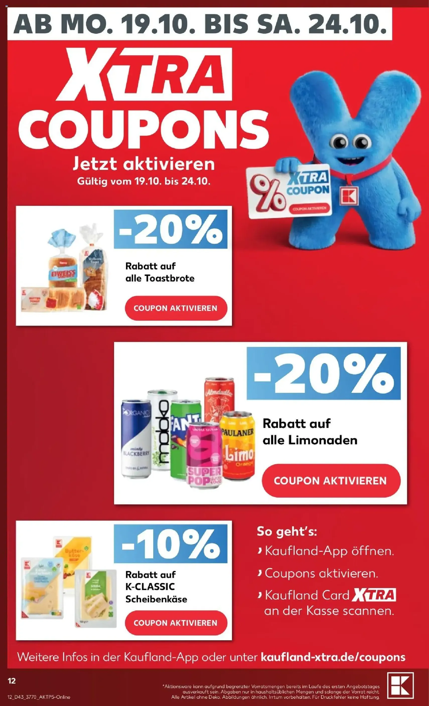 Kaufland Prospekt - Gültiger Prospekt ab 19.10.2026, Seite 12 von insgesamt 68