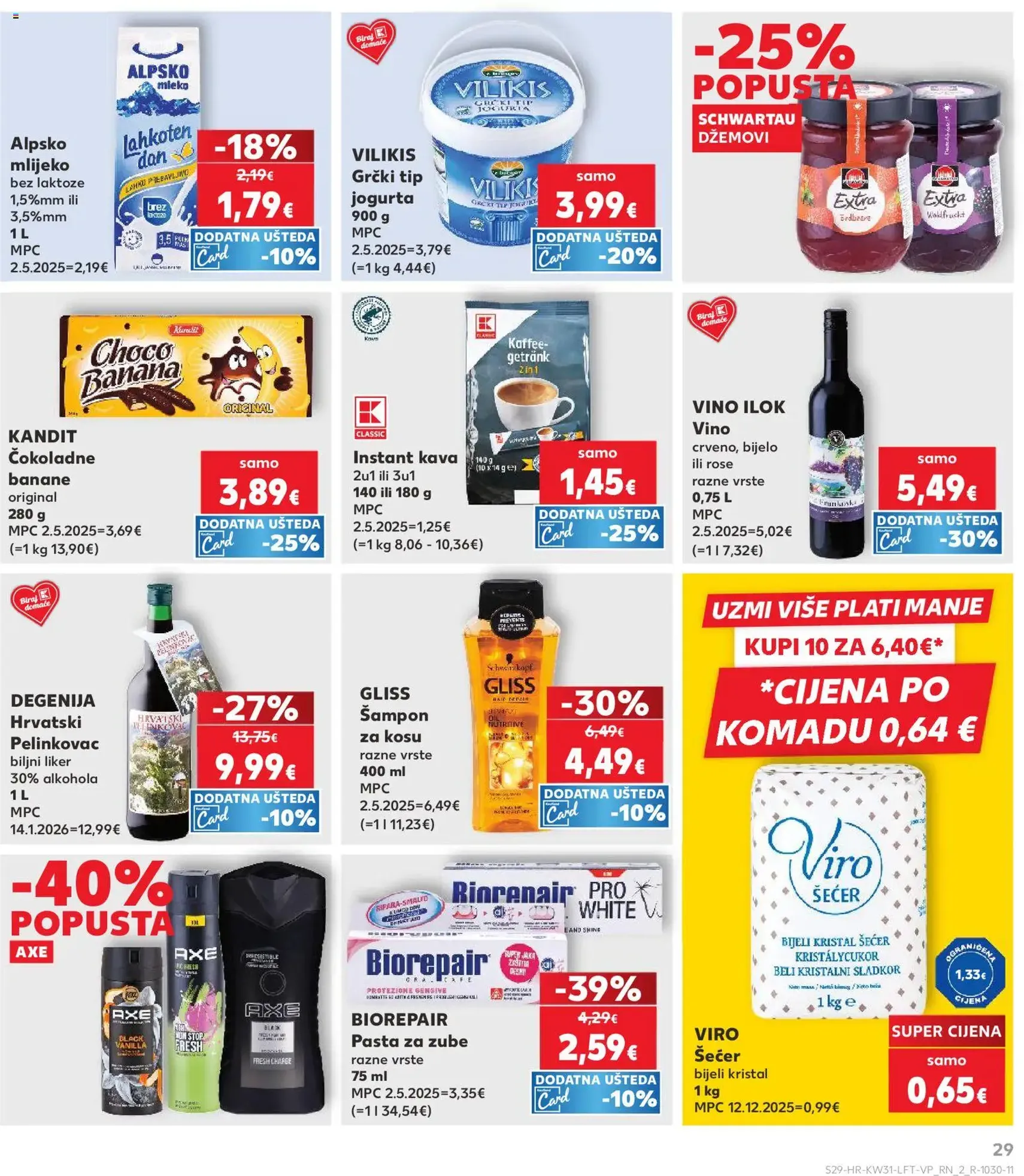Kaufland HR akciós újság - 2026.07.29. érvényes szórólap 29 oldal 32 oldalból