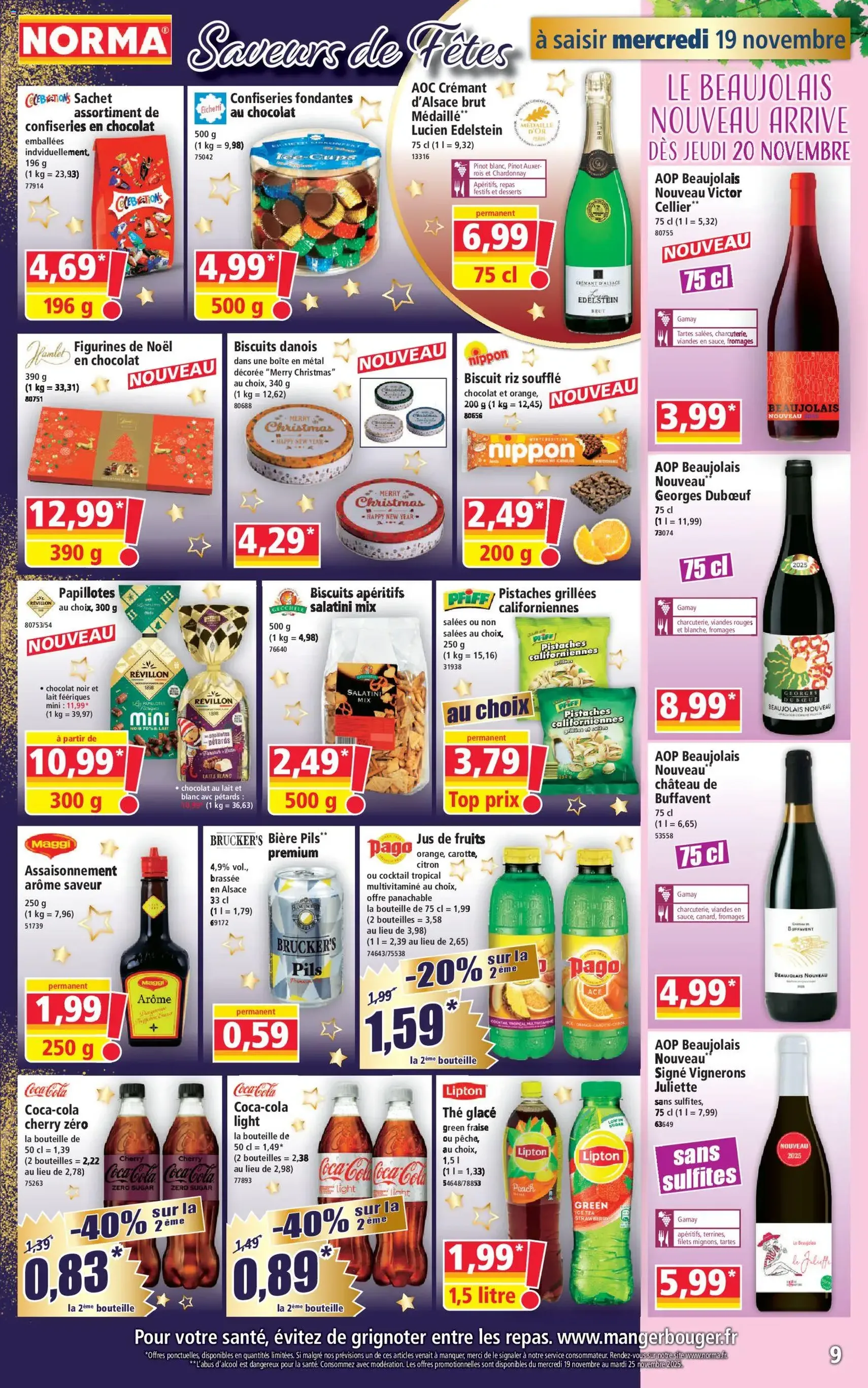 Norma catalogue - brochure valable à partir du 19/11/2025, page 9 sur 12