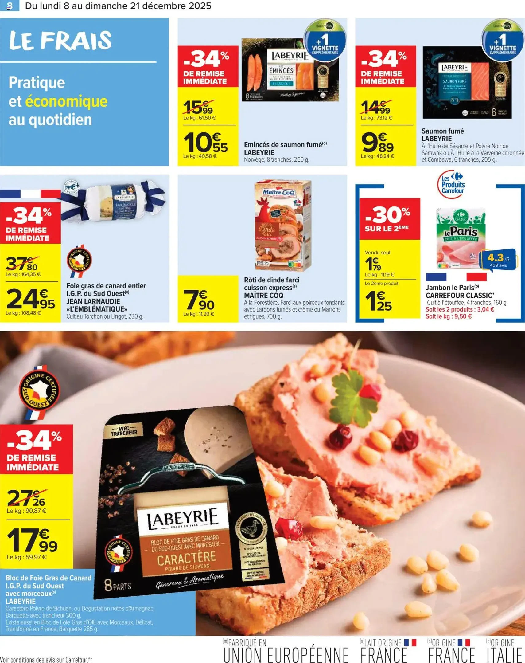 Carrefour Market catalogue semaine 50 - brochure valable à partir du 08/12/2025, page 10 sur 24