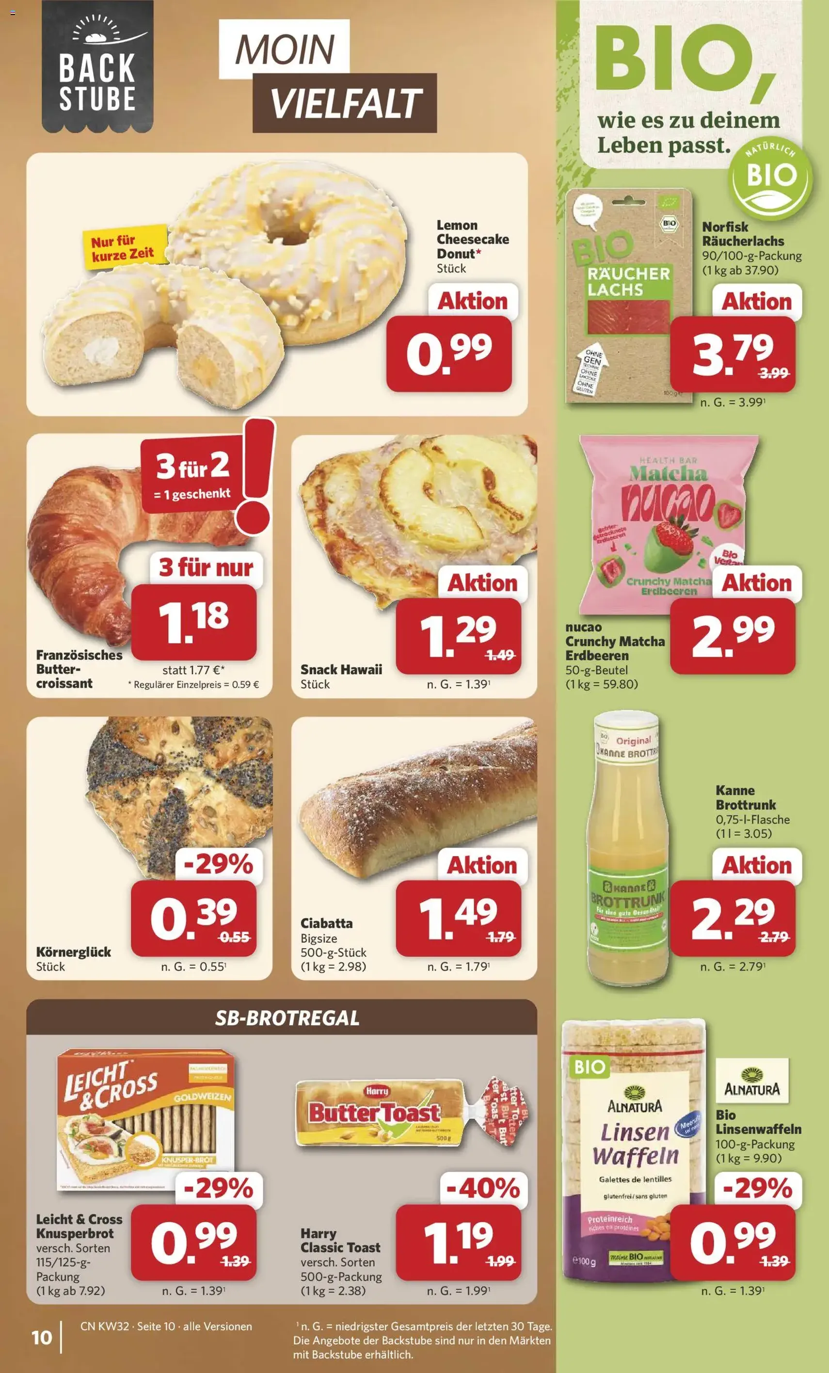 Combi Prospekt - Gültiger Prospekt ab 03.08.2026, Seite 10 von insgesamt 35