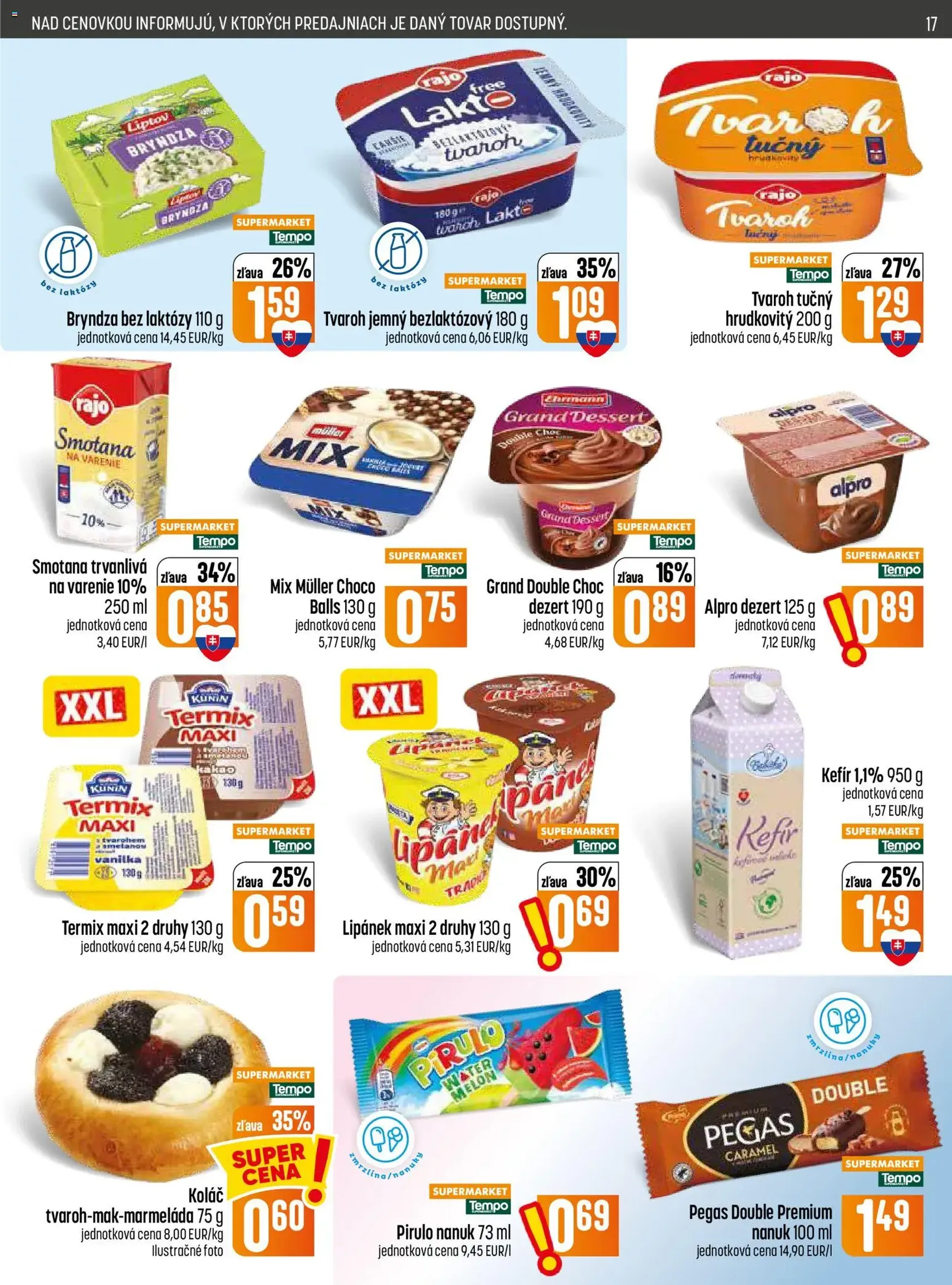 COOP Jednota leták - platný leták od 13.08.2026 strana 17 z 28