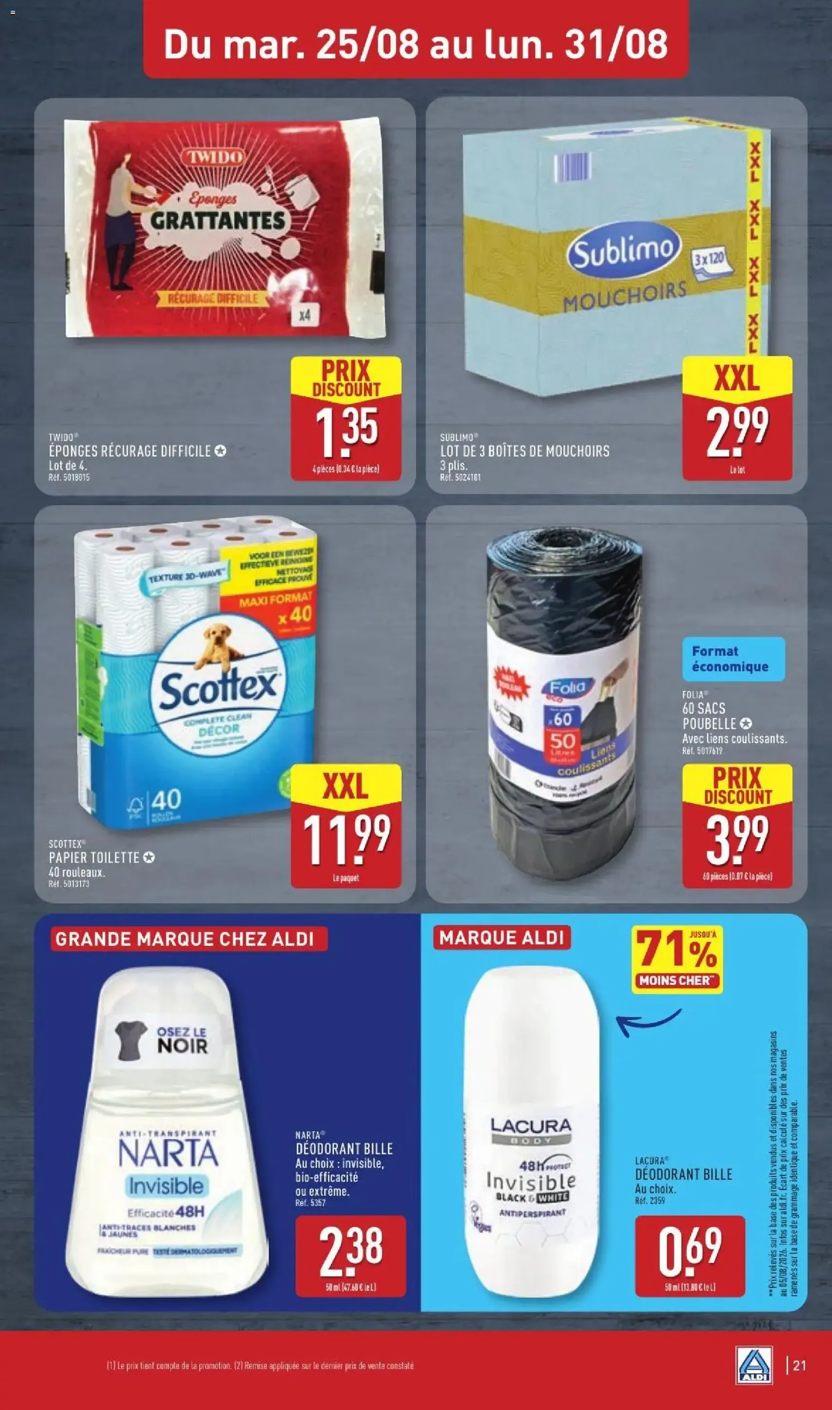 Aldi catalogue - brochure valable à partir du 25/08/2026, page 23 sur 47