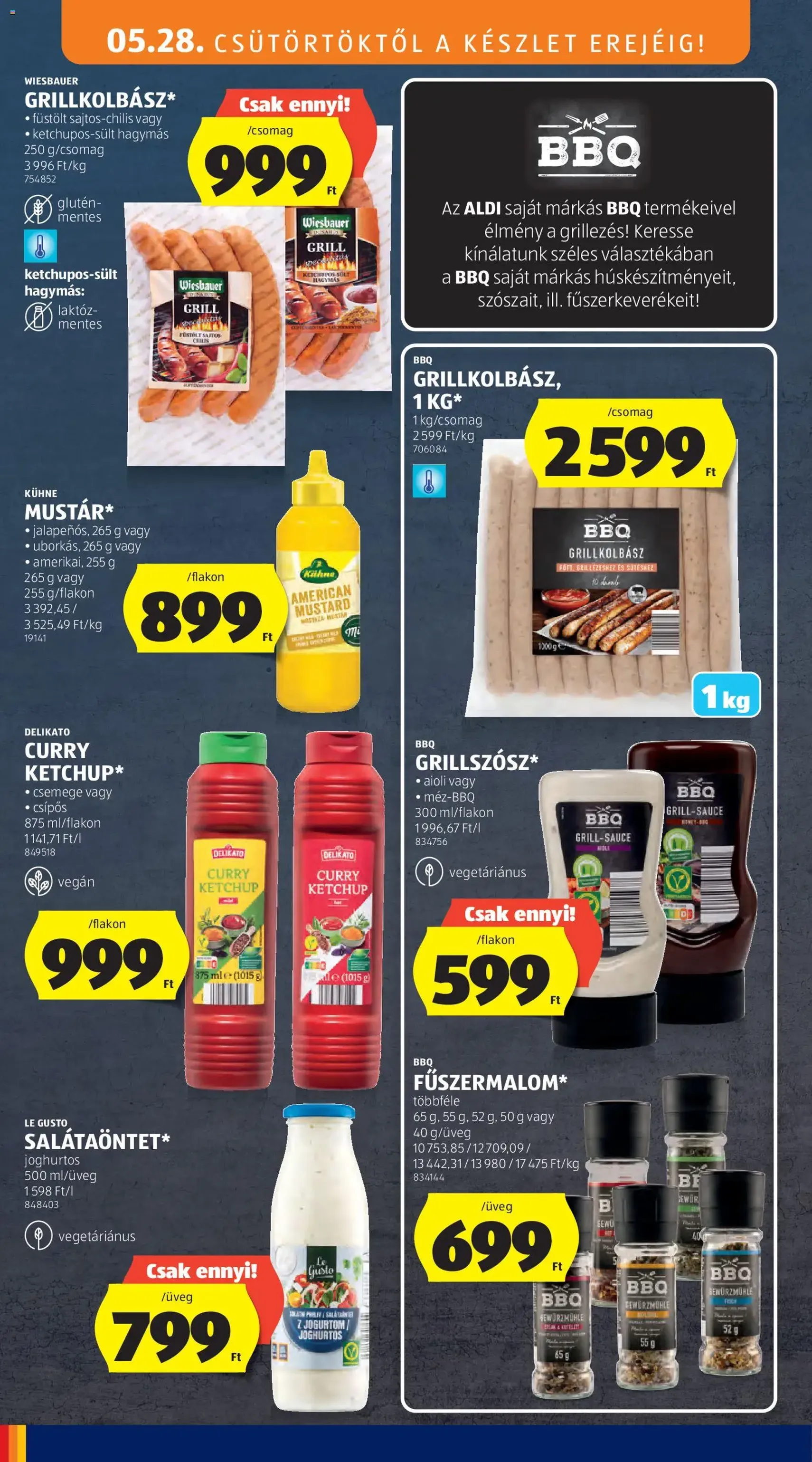 Aldi akciós újság - 2026.05.28. érvényes szórólap 22 oldal 60 oldalból