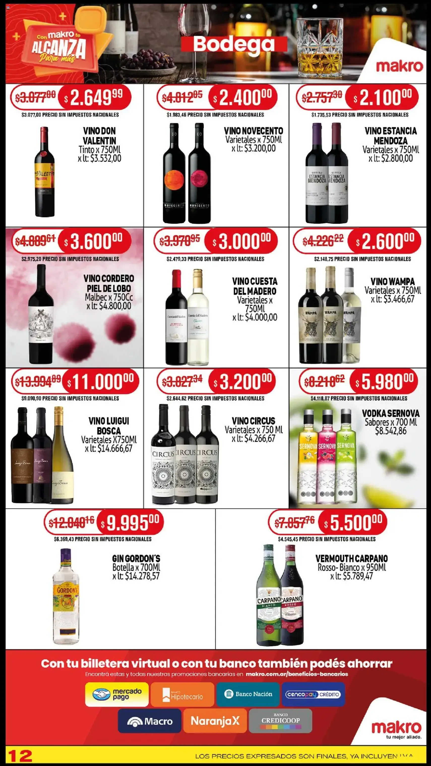 Makro ofertas - folleto válido desde 02/10/2025 página 12 de 16