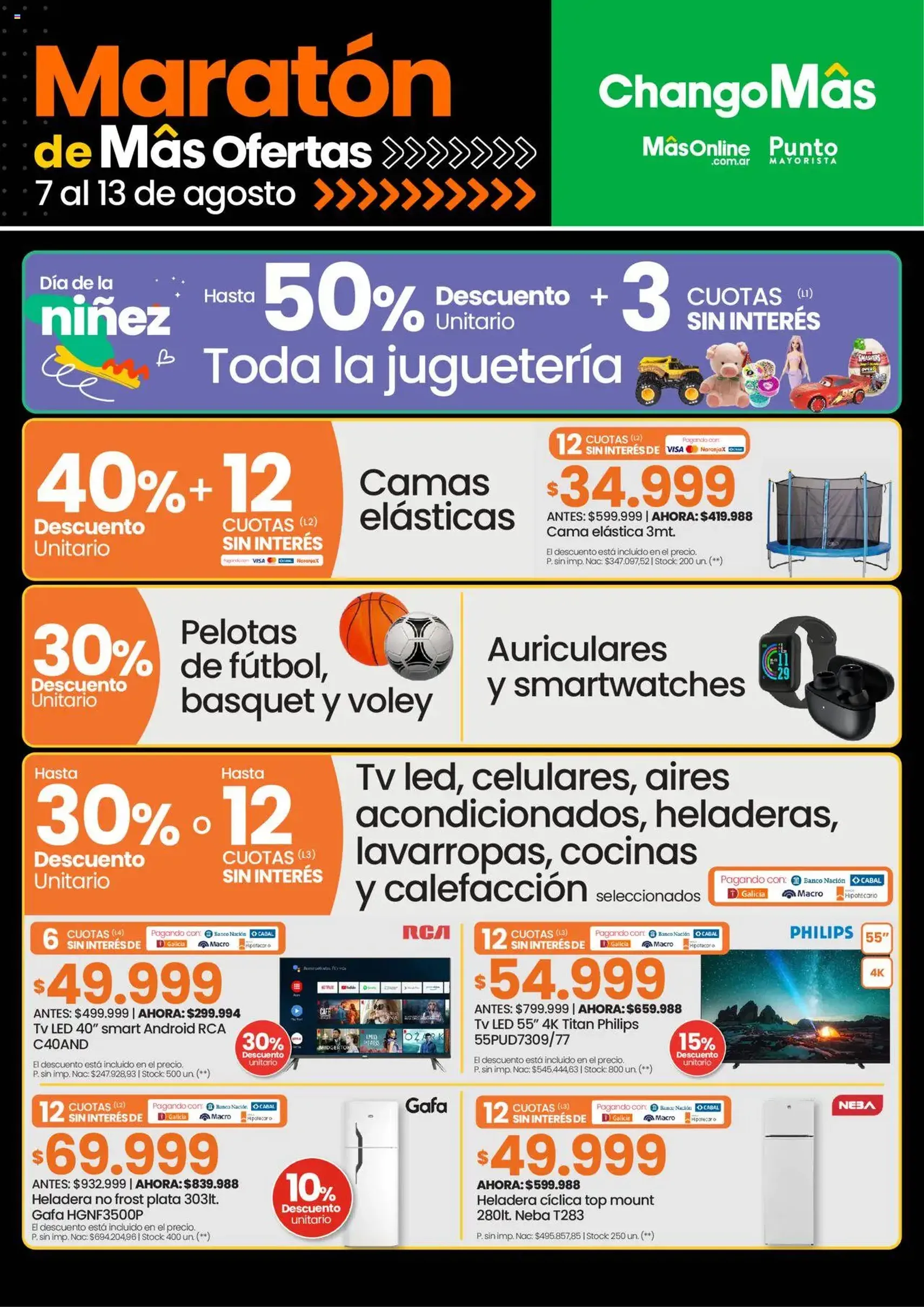 Changomas ofertas - folleto válido desde 07/08/2025 página 1 de 16 Changomas ofertas - folleto válido desde 07/08/2025 página 1 de 16