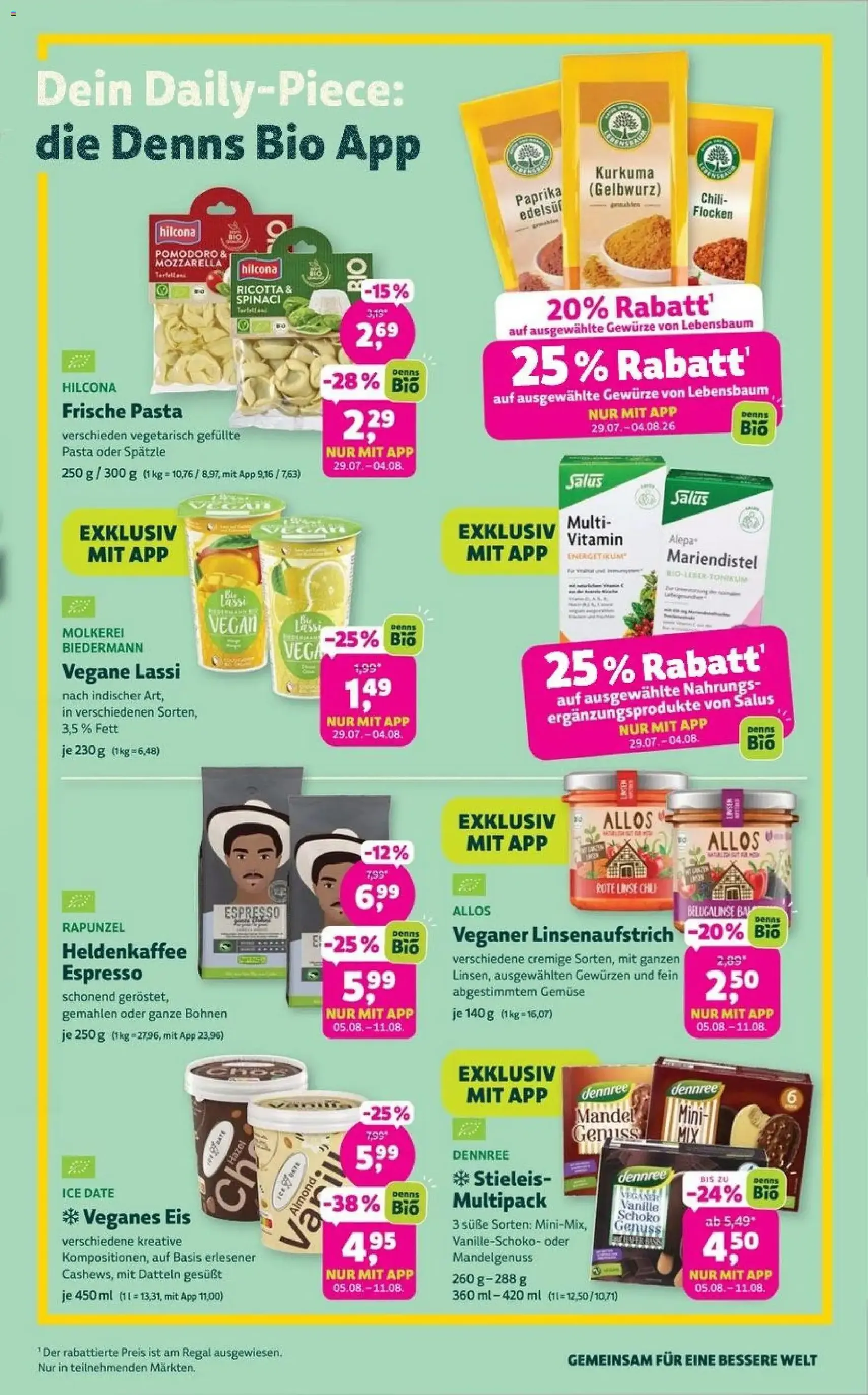 BioMarkt Prospekt - Gültiger Prospekt ab 29.07.2026, Seite 3 von insgesamt 14