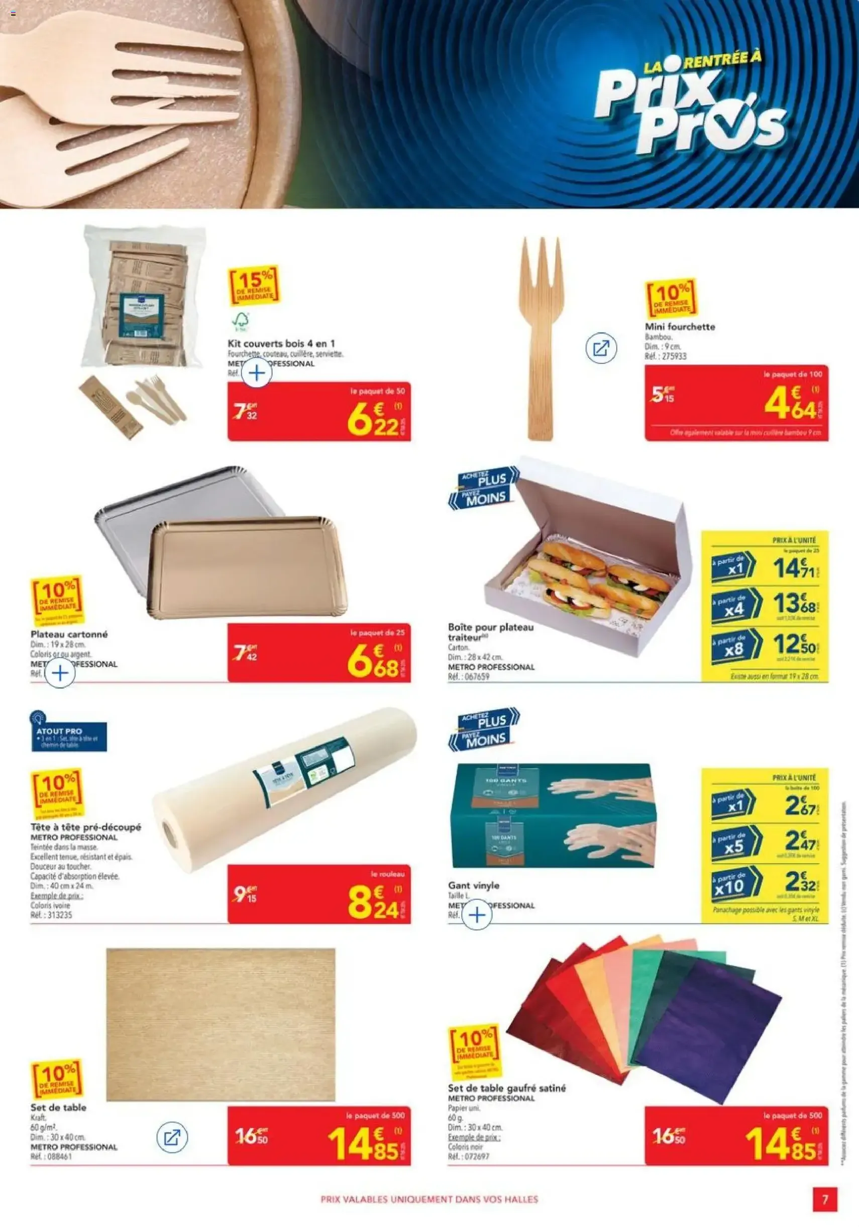 METRO catalogue - brochure valable à partir du 13/08/2026, page 7 sur 40