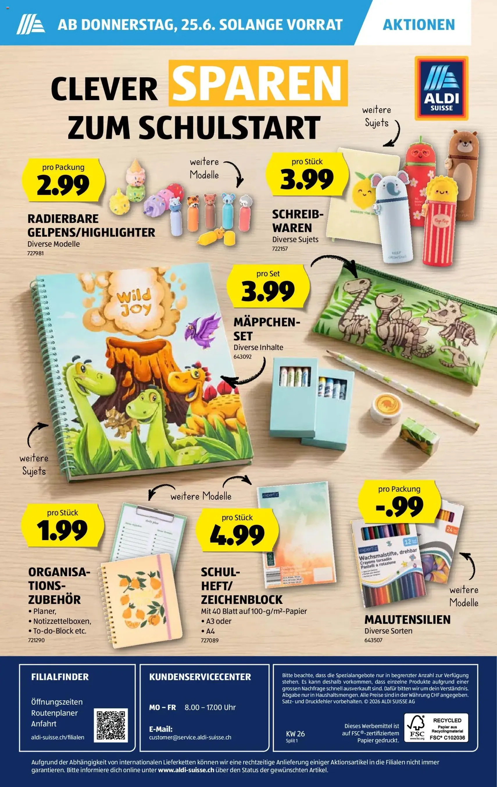 Aldi aktionen - Gültiger Prospekt ab 25.06.2026, Seite 32 von insgesamt 36