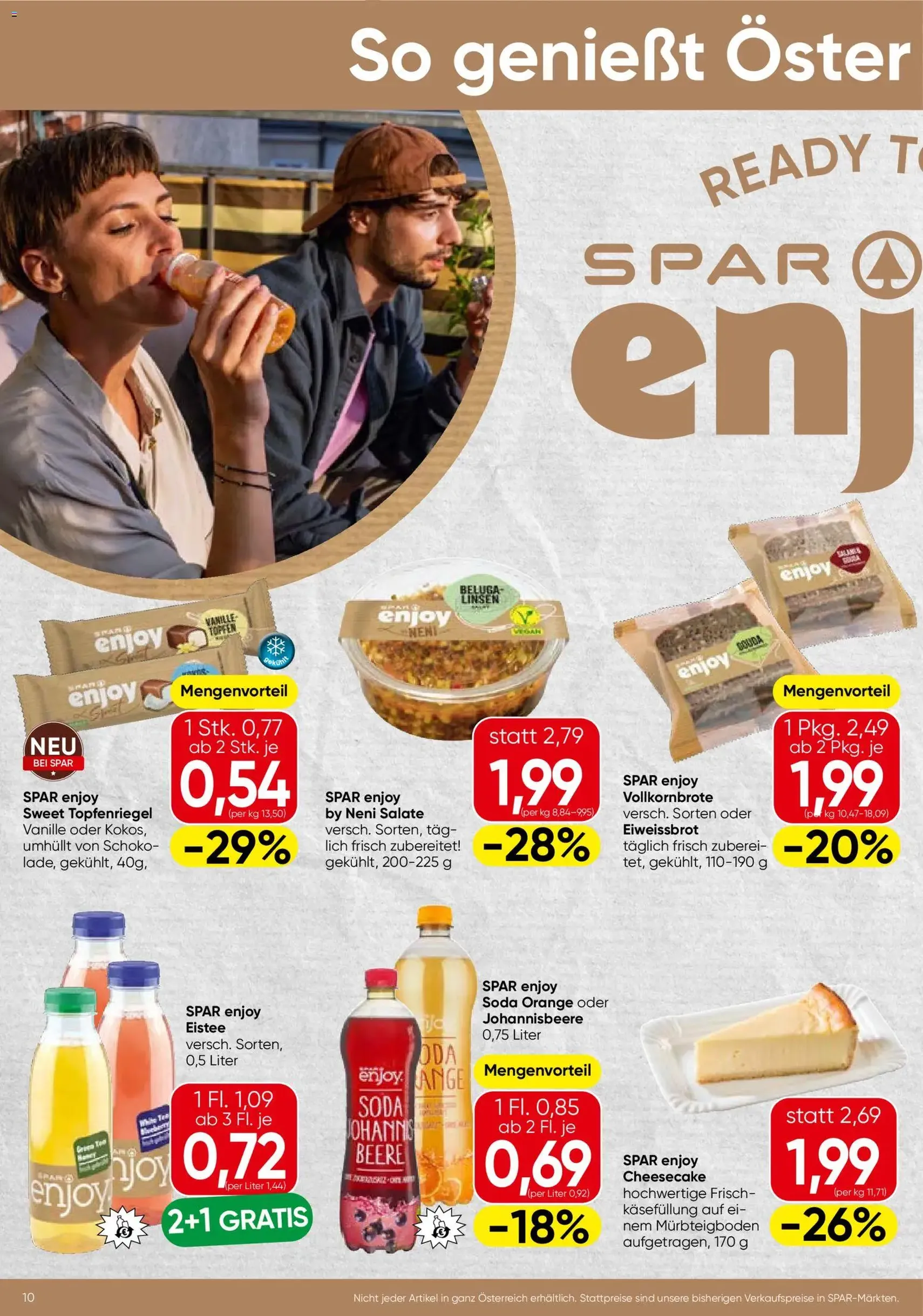 Spar - Flugblatt - Gültiger Prospekt ab 03.09.2026, Seite 10 von insgesamt 16