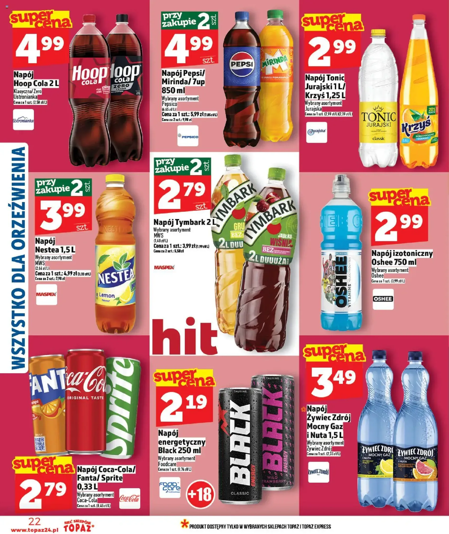 Topaz Gazetka - ważny gazetka od 22.01.2026 strona 22 z 28