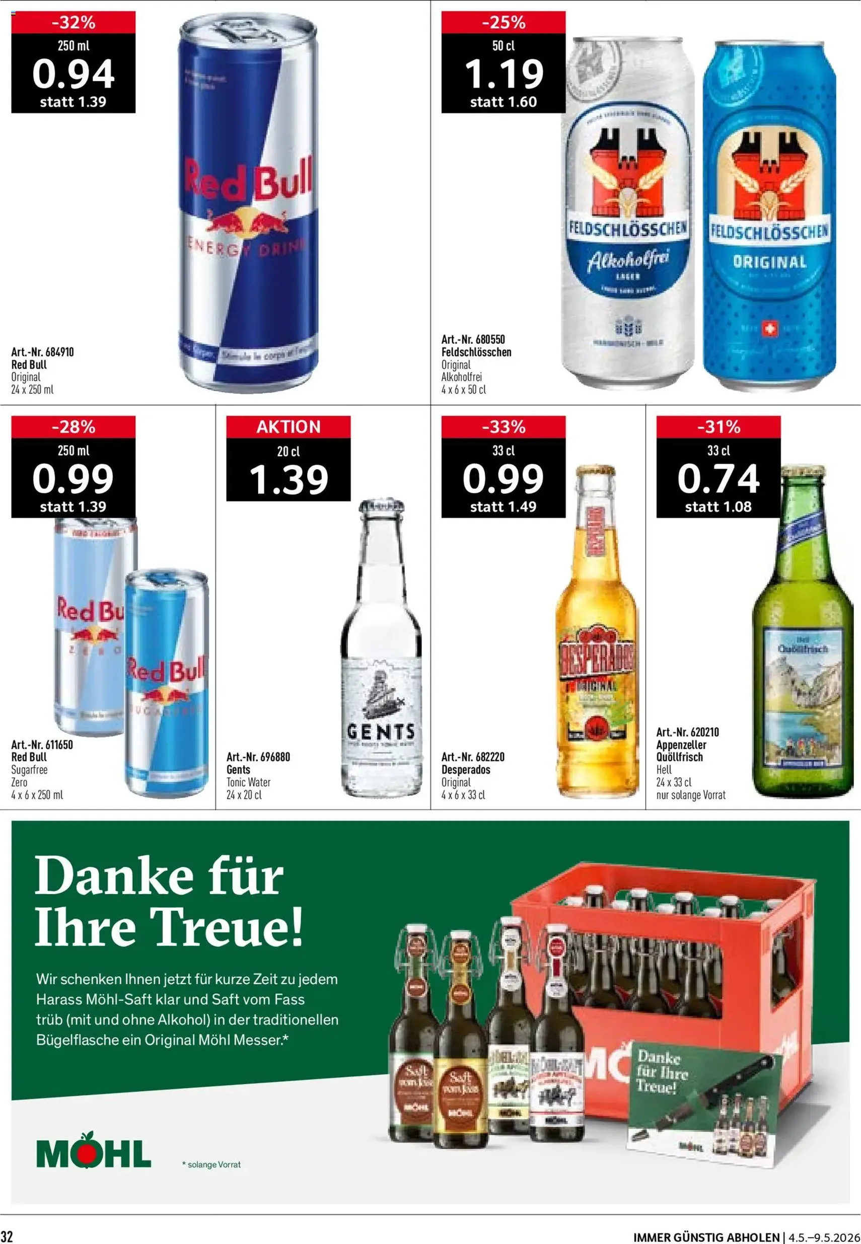 Prodega aktionen - Gültiger Prospekt ab 04.05.2026, Seite 32 von insgesamt 44