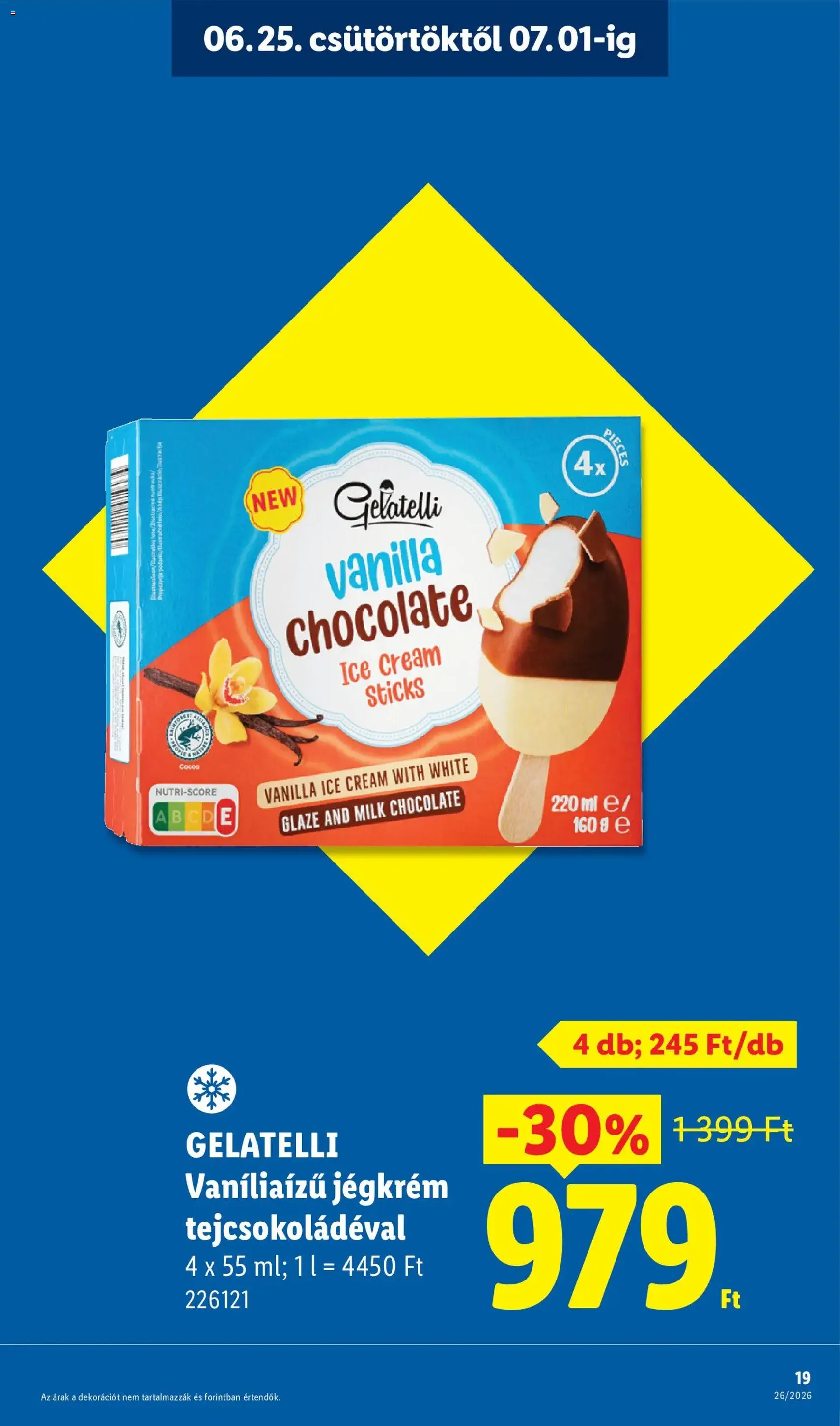 Lidl akciós újság - 2026.06.25. érvényes szórólap 19 oldal 74 oldalból