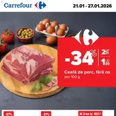 Catalog Carrefour - previzualizare cataloage valabilă începând cu 21.01.2026