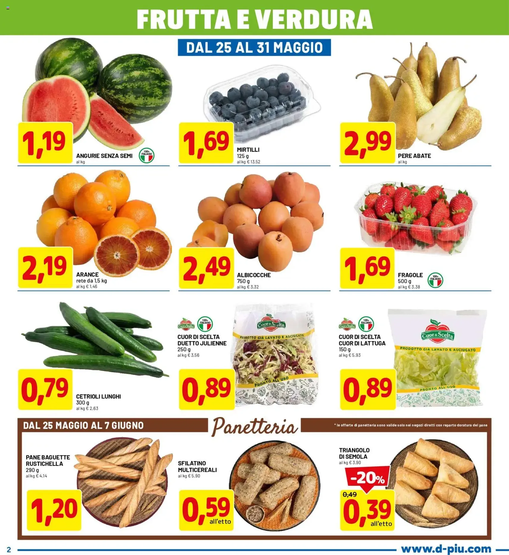 D Più volantino - volantino valido dal 25/05/2026 pagina 2 di 20