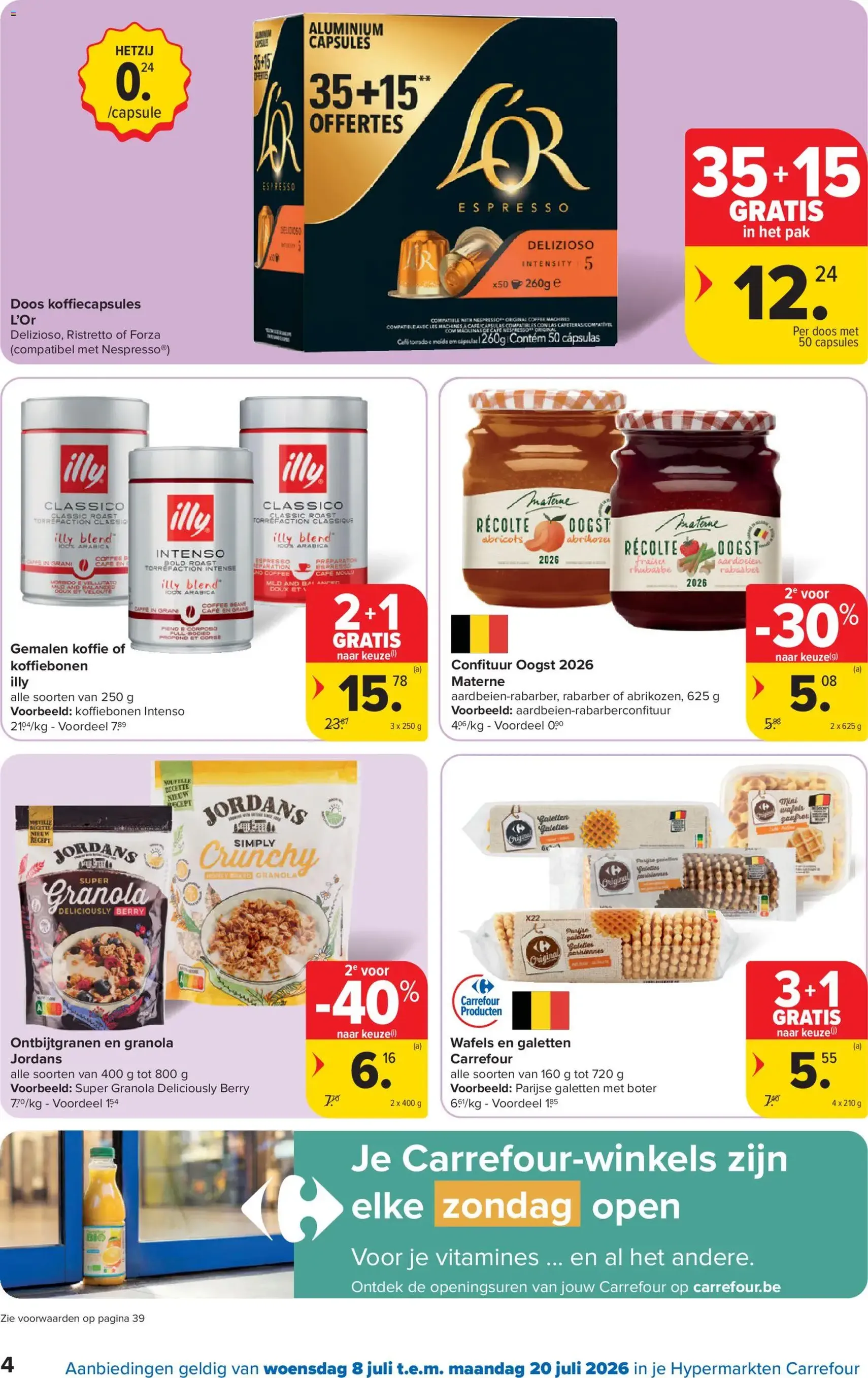 Carrefour folder week 28 - geldige folder vanaf 08/07/2026 pagina 4 van 40