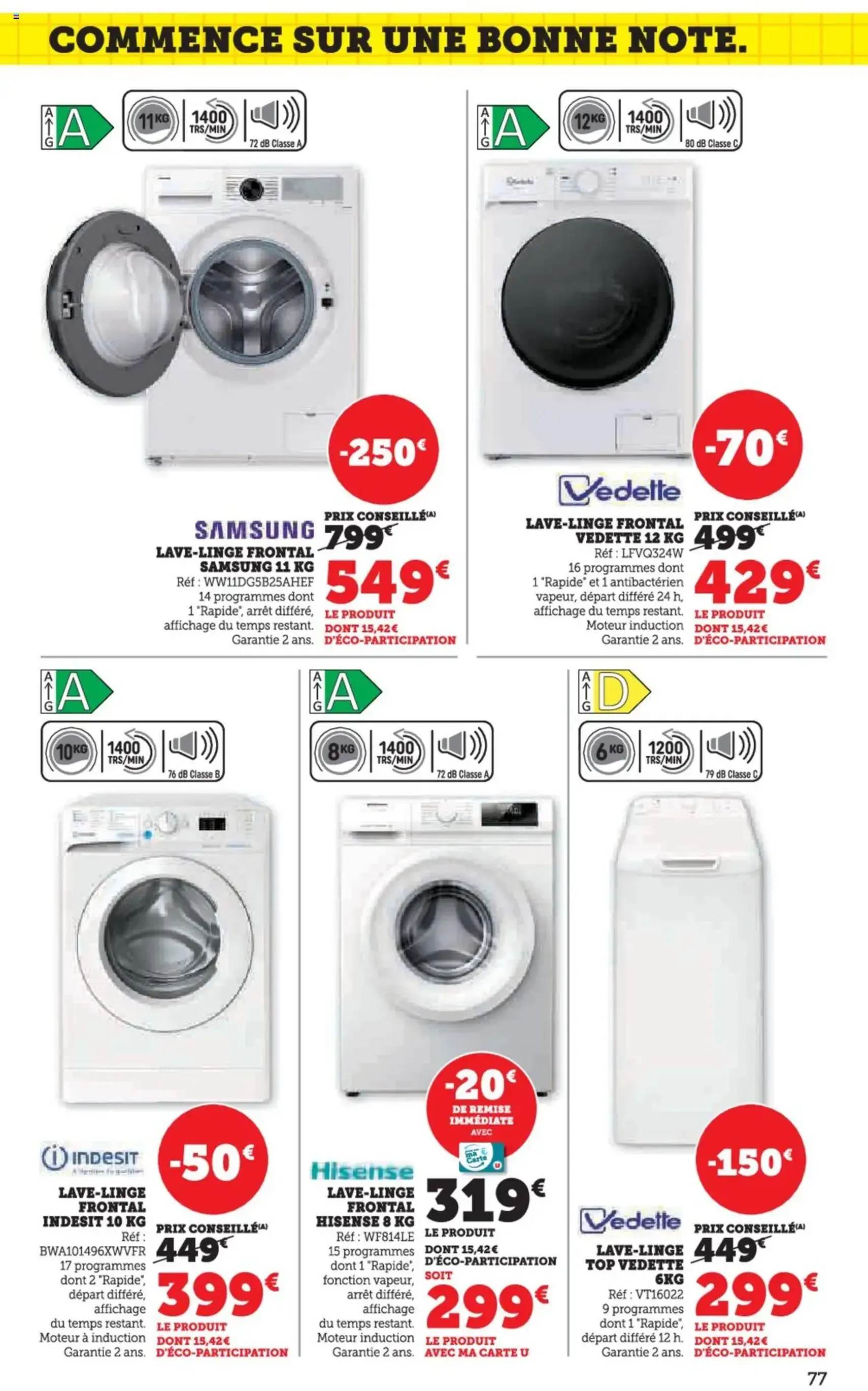 Hyper U catalogue - brochure valable à partir du 12/08/2025, page 77 sur 96 Hyper U catalogue - brochure valable à partir du 12/08/2025, page 77 sur 96