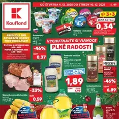 Kaufland SK Akciós újság - szórólap előnézete érvényes 2025.12.04. -tól
