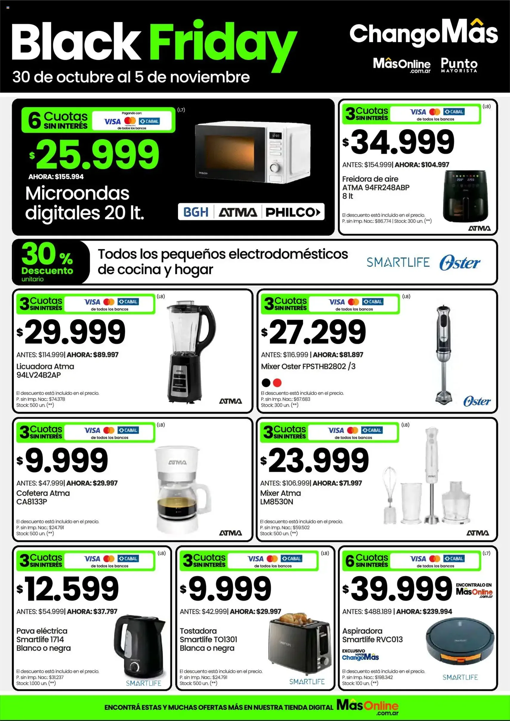 Changomas Black Friday - folleto válido desde 30/10/2025 página 4 de 22 Changomas Black Friday - folleto válido desde 30/10/2025 página 4 de 22