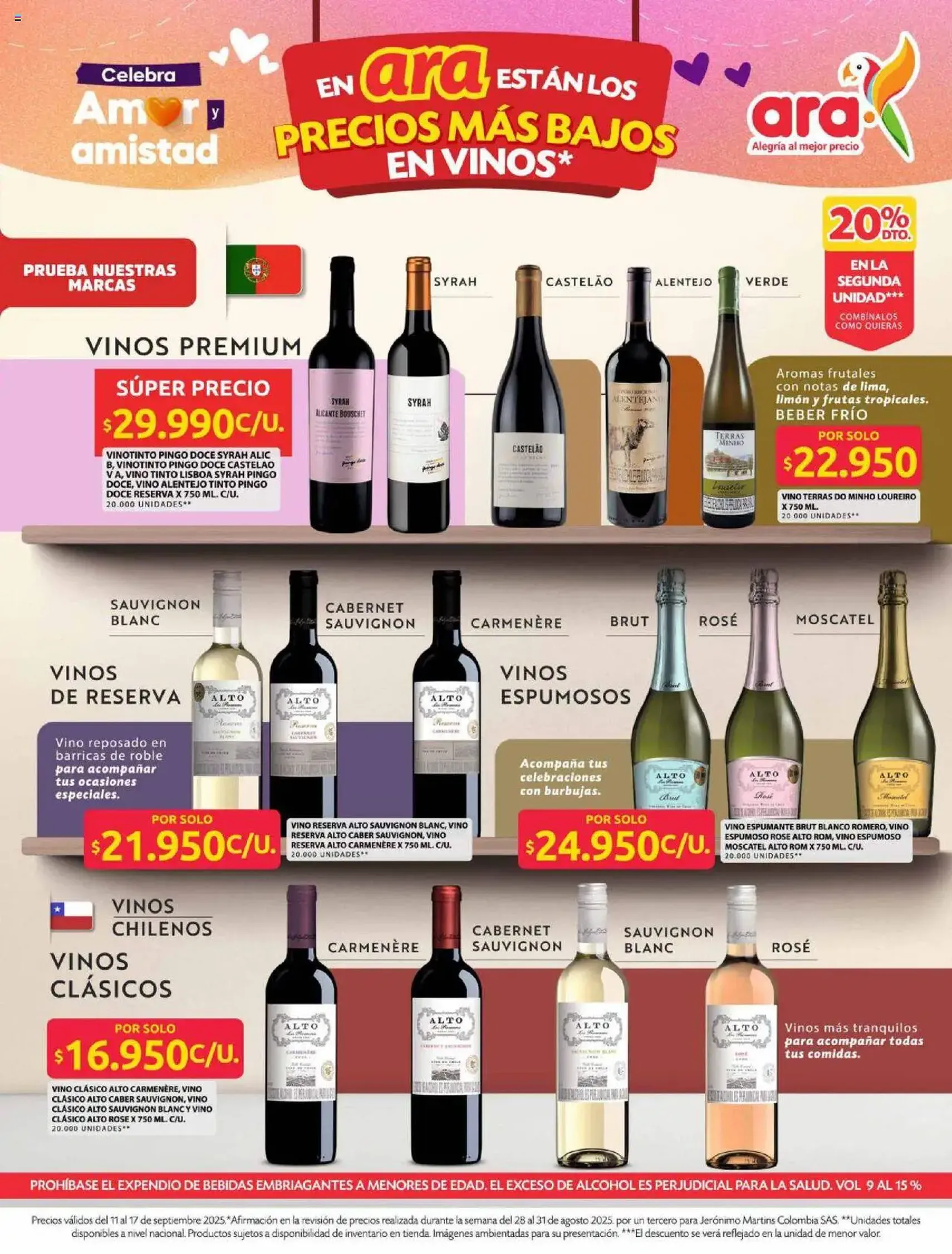 Ara - Catálogo - folleto válido desde 11/09/2025 página 5 de 14 Ara - Catálogo - folleto válido desde 11/09/2025 página 5 de 14