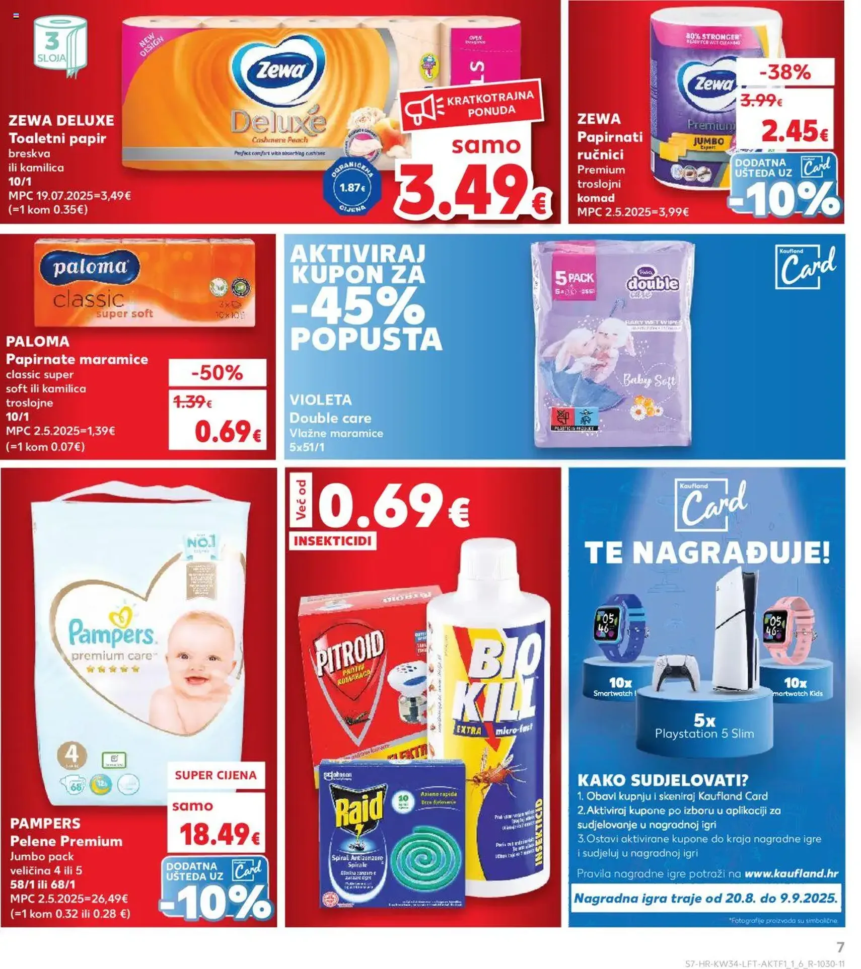 Kaufland HR - Split-Ravne njive - 2025.08.20. érvényes szórólap 7 oldal 32 oldalból