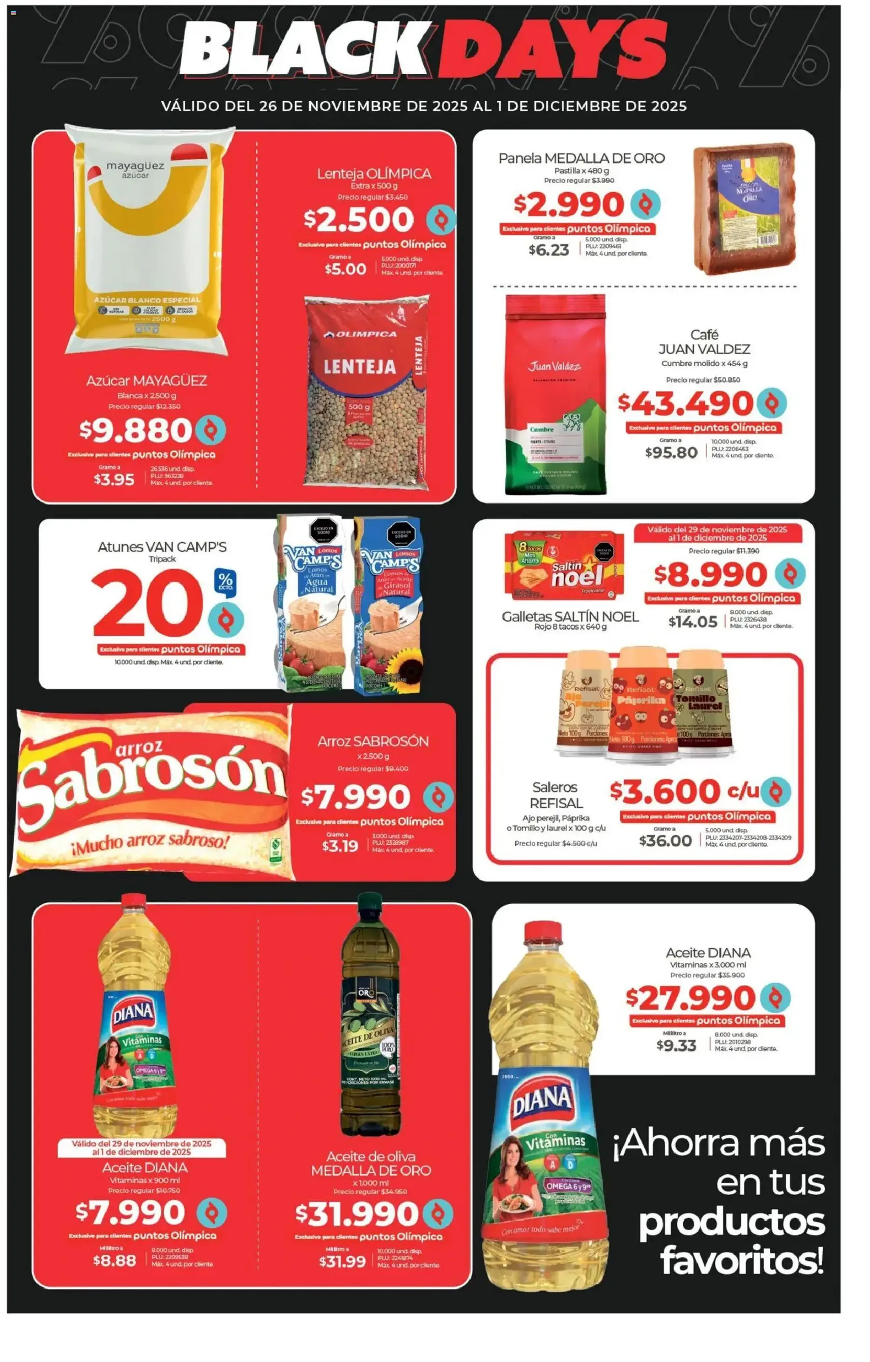 Olímpica - Black Friday - folleto válido desde 26/11/2025 página 3 de 8