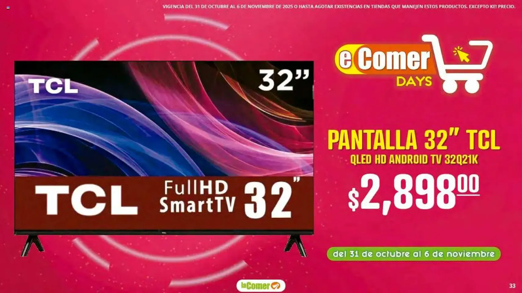 La Comer folleto - folleto válido desde 31/10/2025 página 33 de 46 La Comer folleto - folleto válido desde 31/10/2025 página 33 de 46