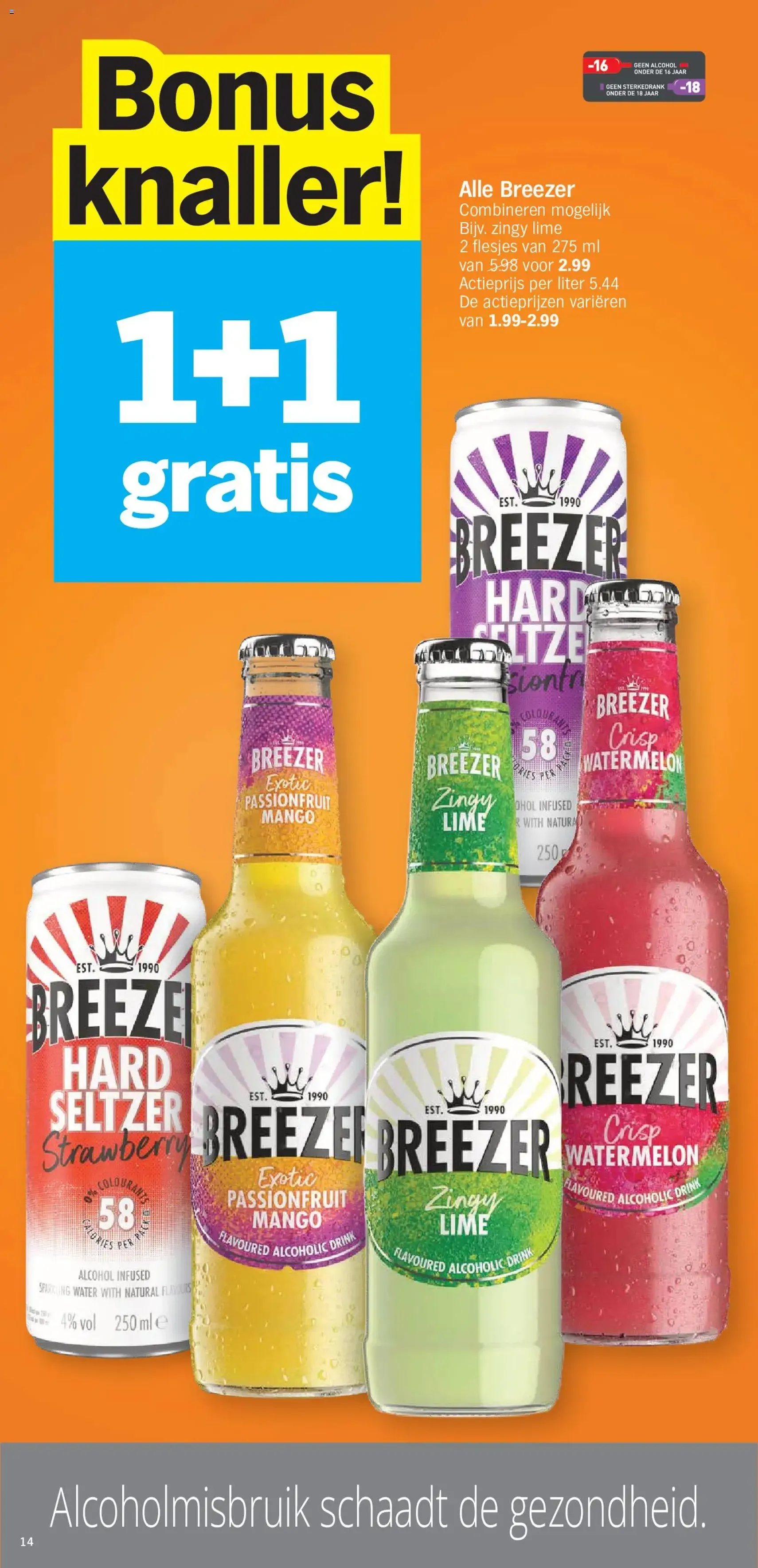 Albert Heijn Folder week / de la semaine 30 - geldige folder vanaf 20/07/2026 pagina 14 van 18