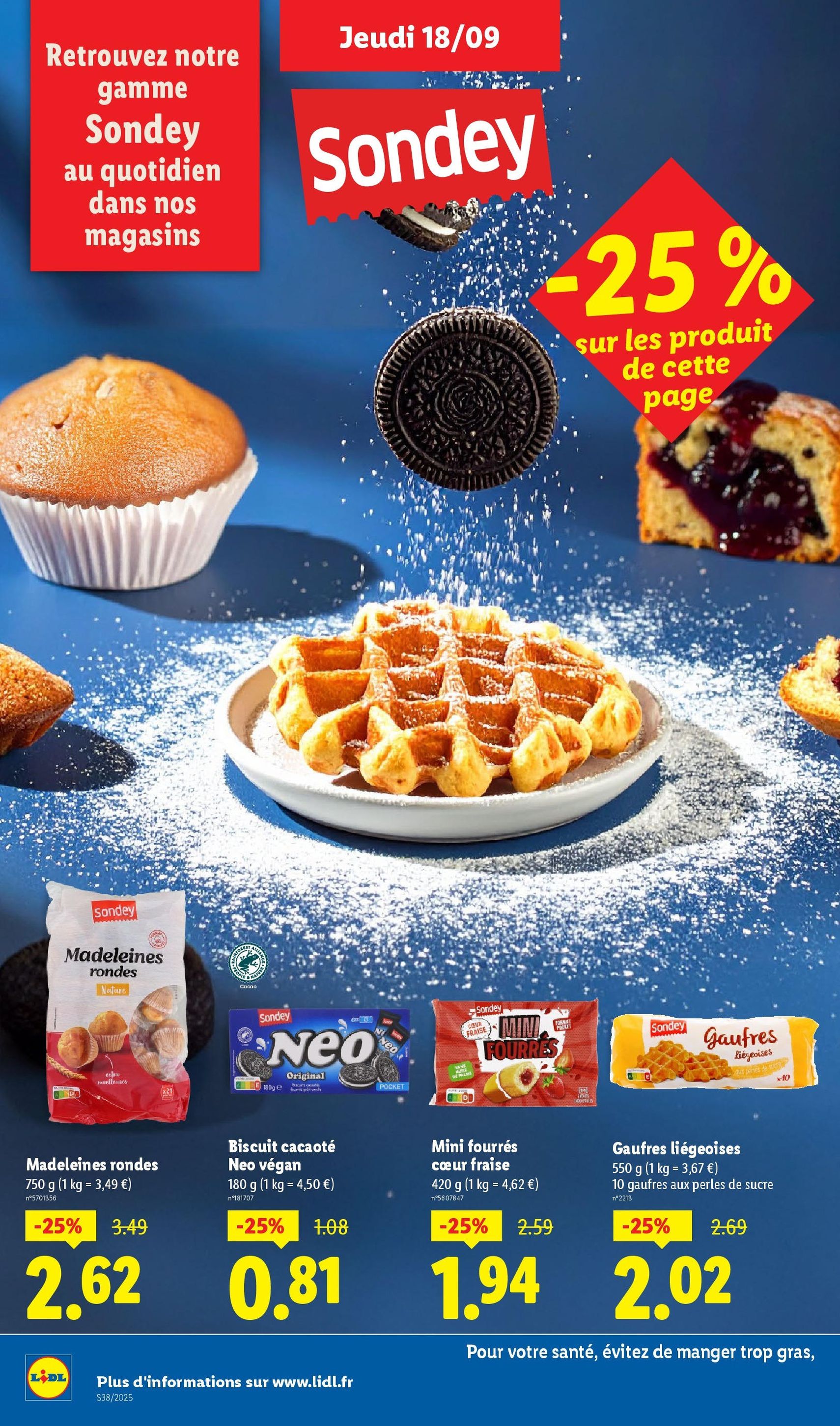 LIDL catalogue semaine 38 - brochure valable à partir du 18/09/2025, page 12 sur 75