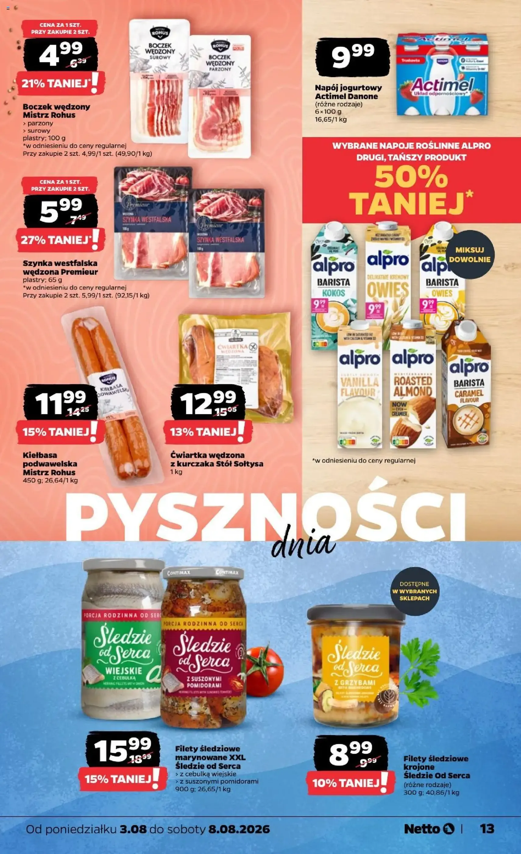 Netto gazetka od poniedziałku - ważny gazetka od 03.08.2026 strona 13 z 37