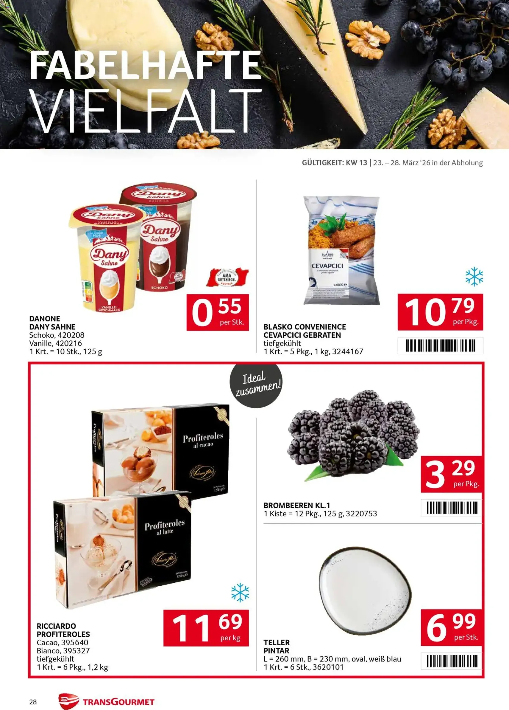 Transgourmet Flugblatt - Gültiger Prospekt ab 23.03.2026, Seite 28 von insgesamt 32