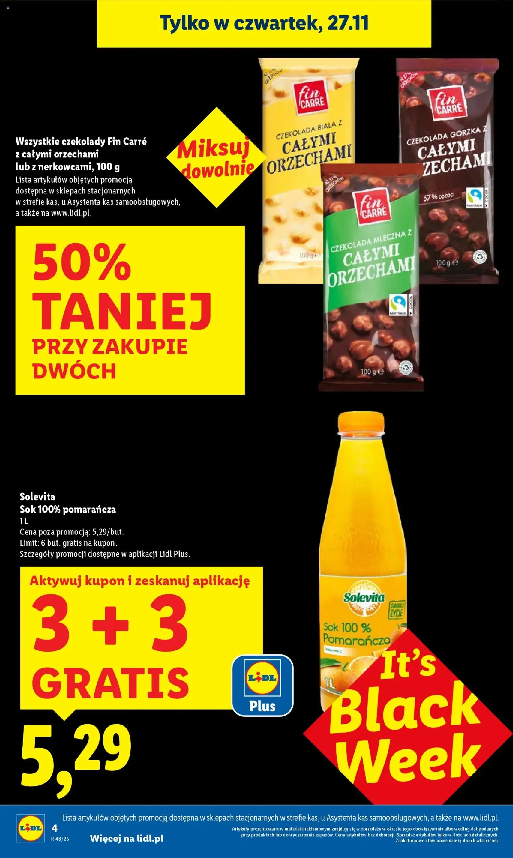 Lidl Black Friday - ważny gazetka od 27.11.2025 strona 4 z 68