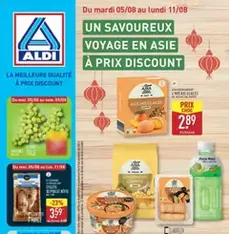 Aldi catalogue semaine 32 - Prévisualisation du catalogue valable à partir du 05/08/2025
