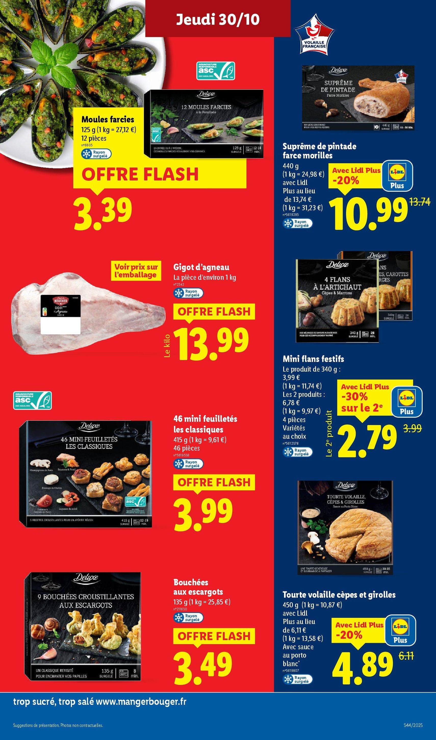 LIDL catalogue semaine 44 - brochure valable à partir du 30/10/2025, page 19 sur 82