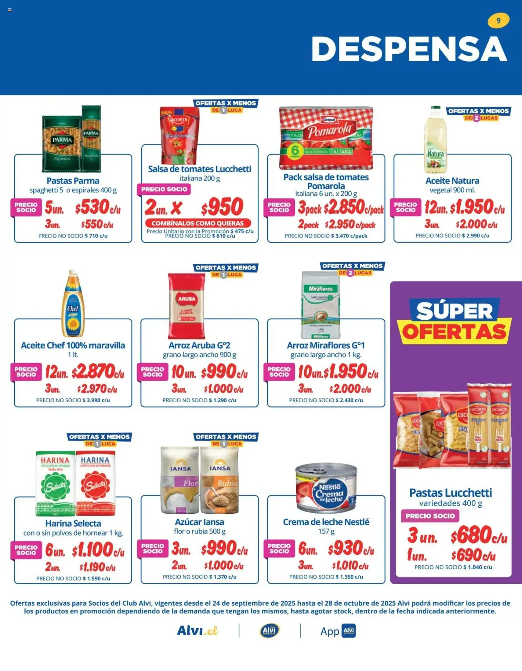Alvi catálogo - folleto válido desde 30.09.2025 página 9 de 24 Alvi catálogo - folleto válido desde 30.09.2025 página 9 de 24