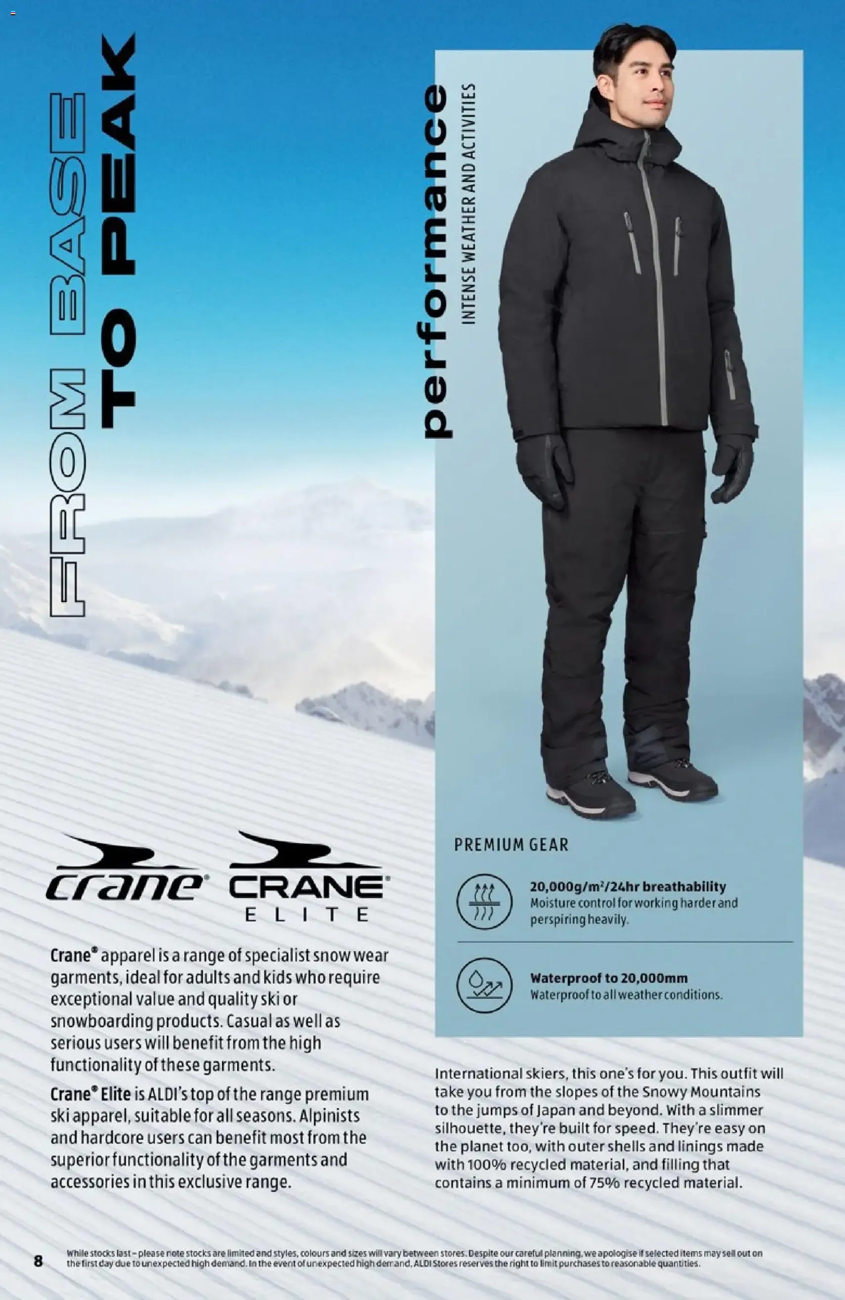 Aldi Snow Gear - valid flyer from 20/05/2026, page 8 of 40