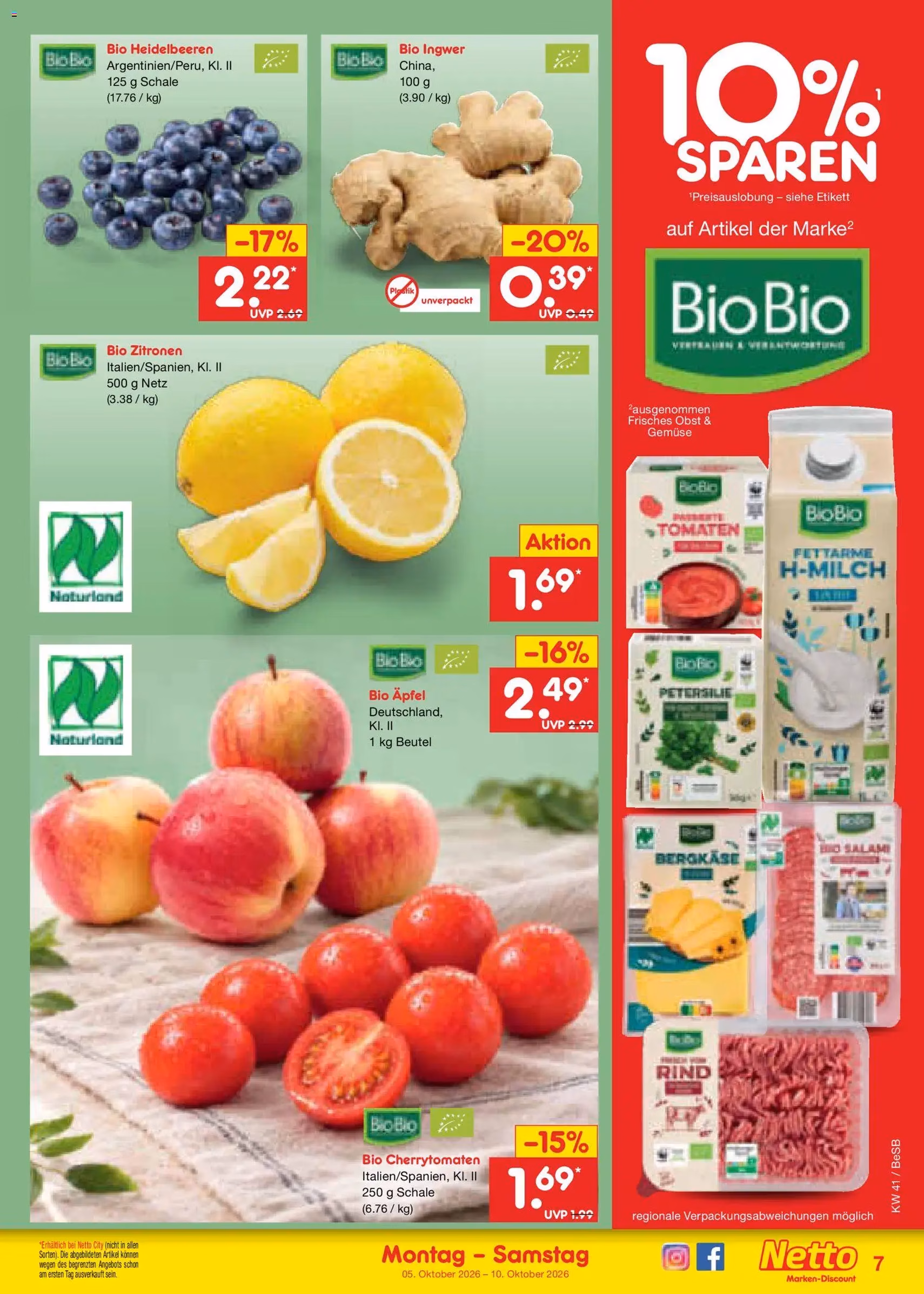 Netto Marken-Discount Prospekt - Gültiger Prospekt ab 05.10.2026, Seite 7 von insgesamt 68