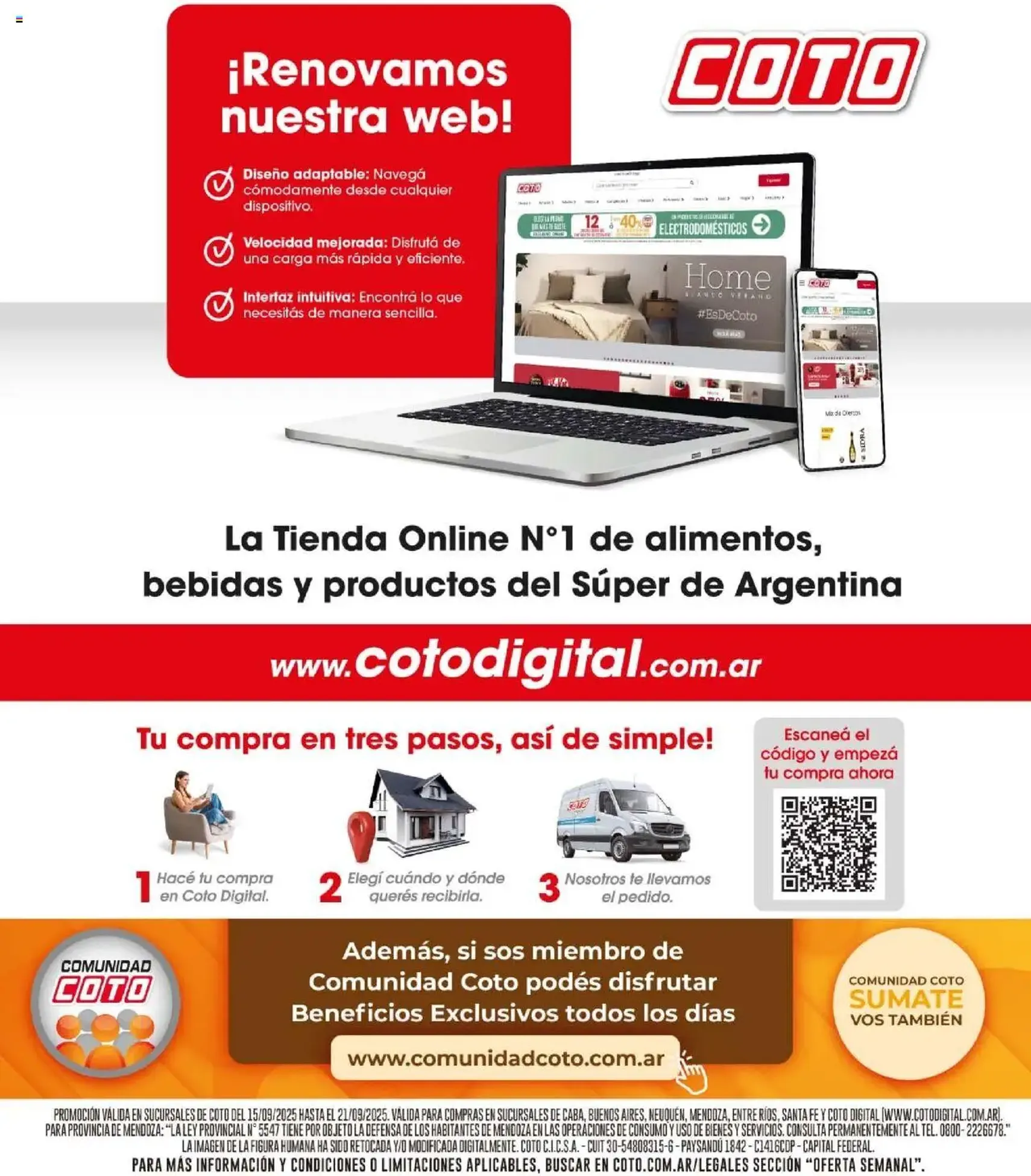 Coto ofertas - folleto válido desde 15/09/2025 página 24 de 24 Coto ofertas - folleto válido desde 15/09/2025 página 24 de 24