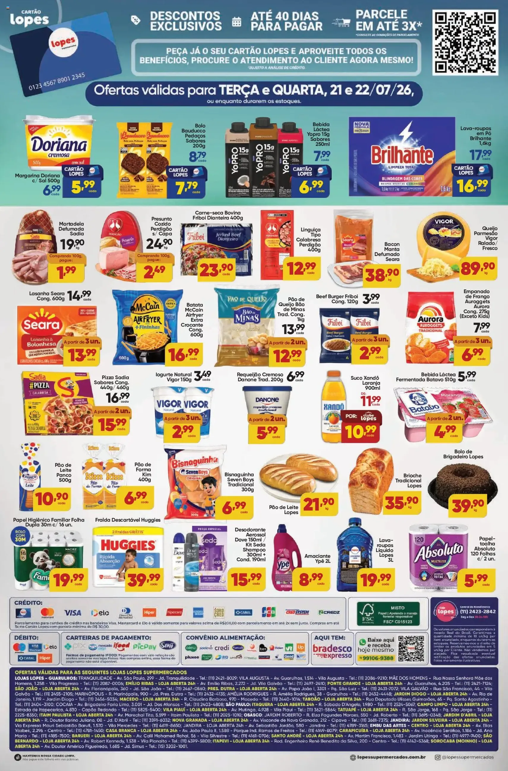 Lopes Supermercados - Ofertas da semana - folheto válido a partir de 21/07/2026 página 2 de 2