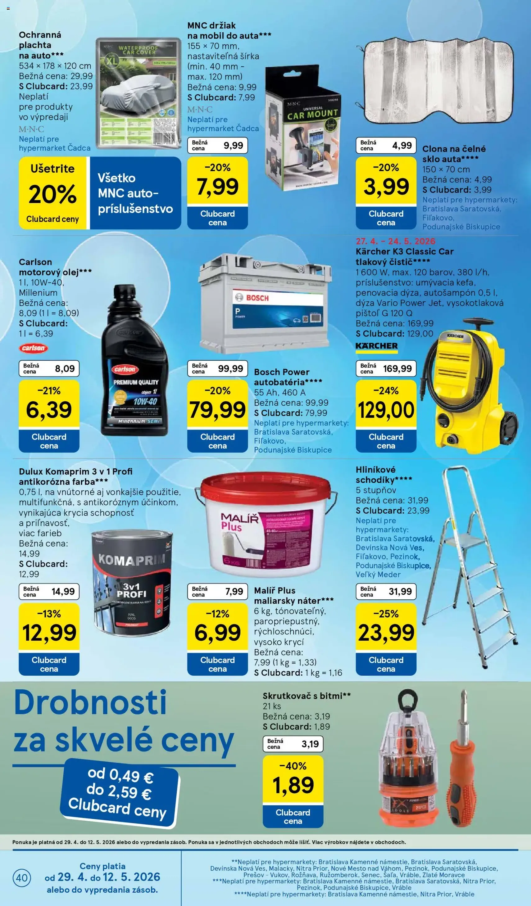 Tesco Hypermarket - leták - platný leták od 29.04.2026 strana 40 z 44