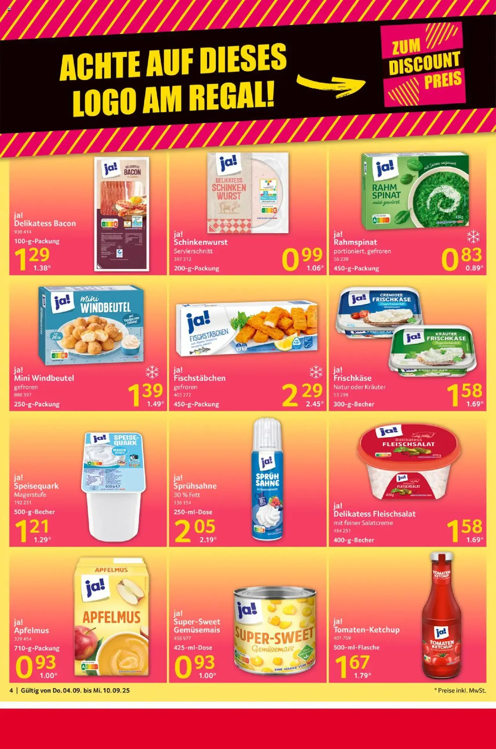 Selgros Prospekt - Gültiger Prospekt ab 04.09.2025, Seite 4 von insgesamt 36 Selgros Prospekt - Gültiger Prospekt ab 04.09.2025, Seite 4 von insgesamt 36