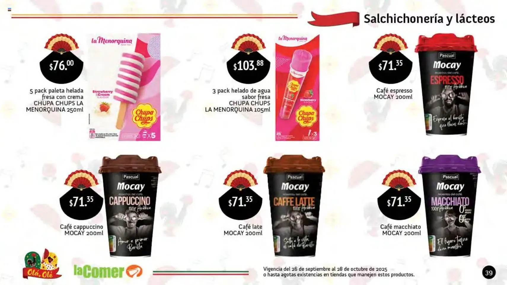 La Comer folleto Olá, Olé - folleto válido desde 26/09/2025 página 39 de 64 La Comer folleto Olá, Olé - folleto válido desde 26/09/2025 página 39 de 64
