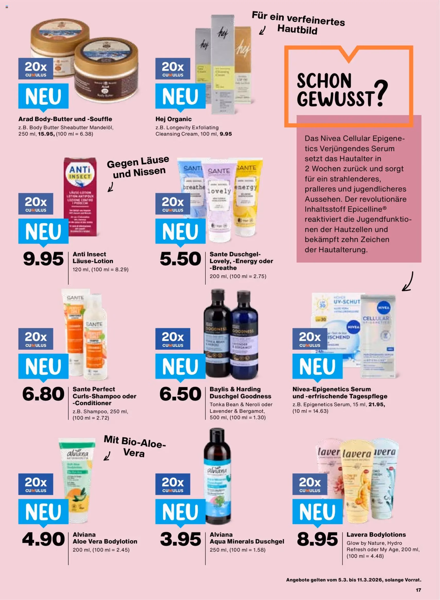 Migros aktionen - Gültiger Prospekt ab 03.03.2026, Seite 17 von insgesamt 24