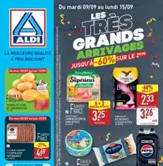 Aldi catalogue semaine 37 - Prévisualisation du catalogue valable à partir du 09/09/2025