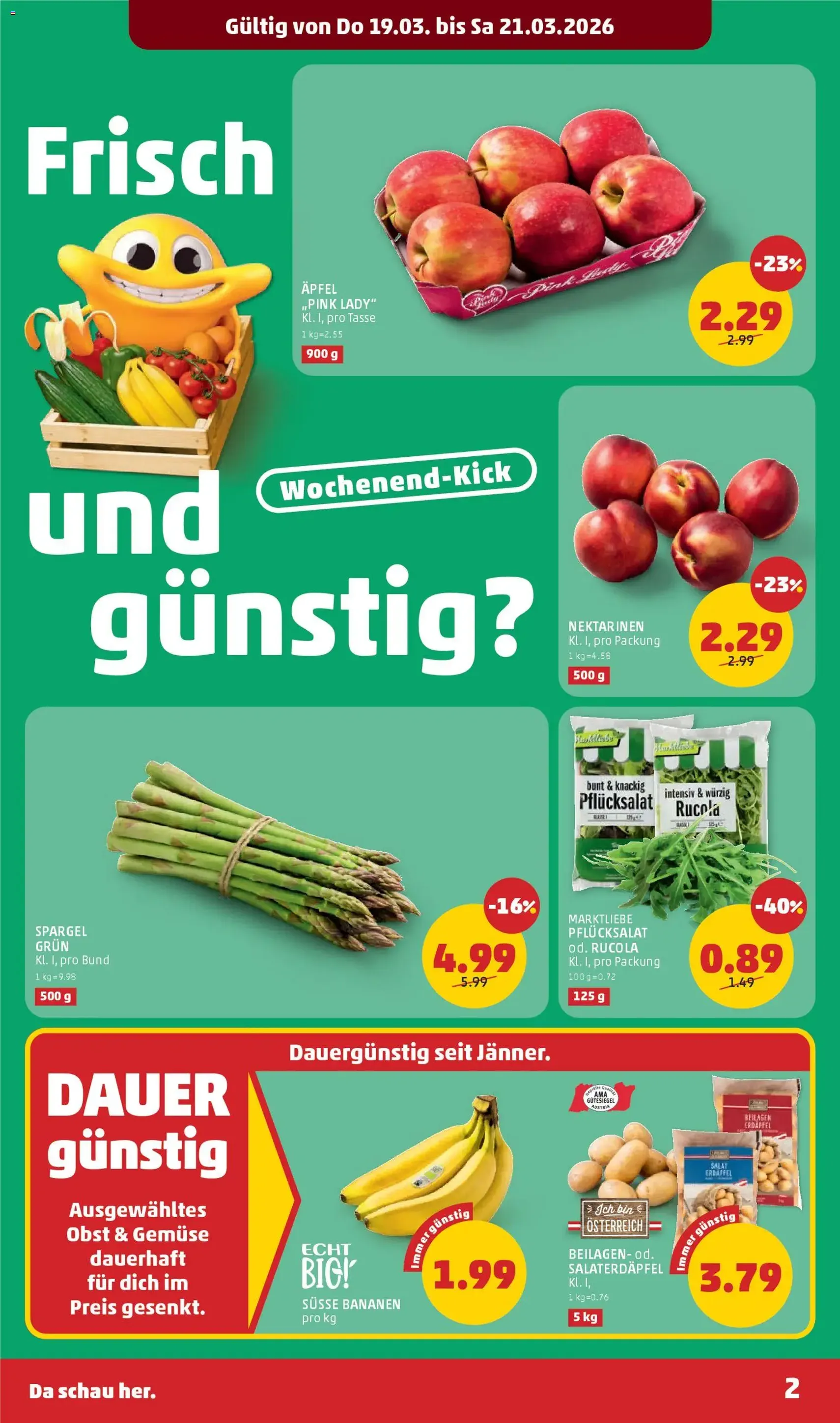 Penny Markt - Flugblatt - Gültiger Prospekt ab 19.03.2026, Seite 2 von insgesamt 32