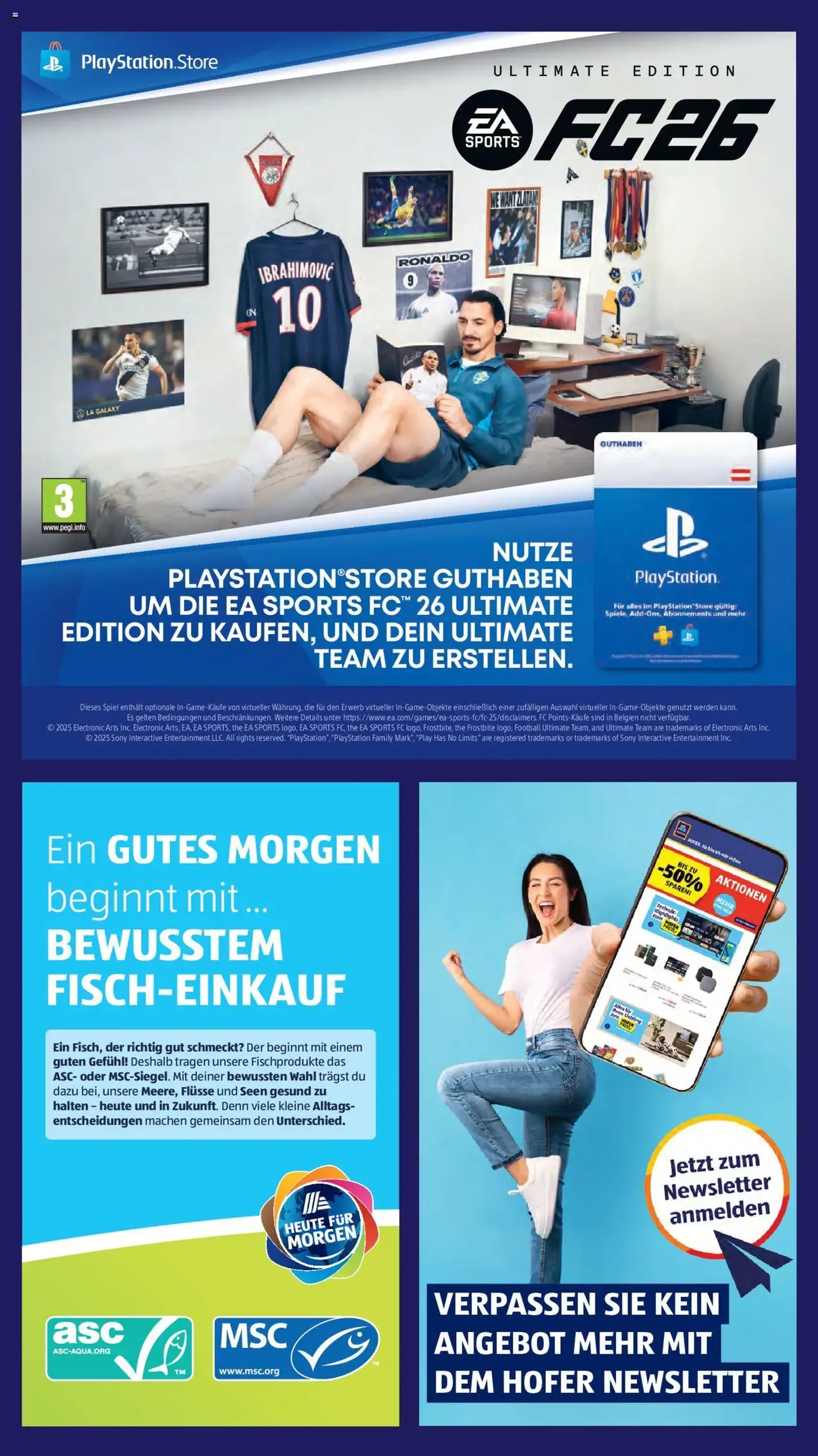 Hofer Flugblatt - Gültiger Prospekt ab 12.09.2025, Seite 3 von insgesamt 49