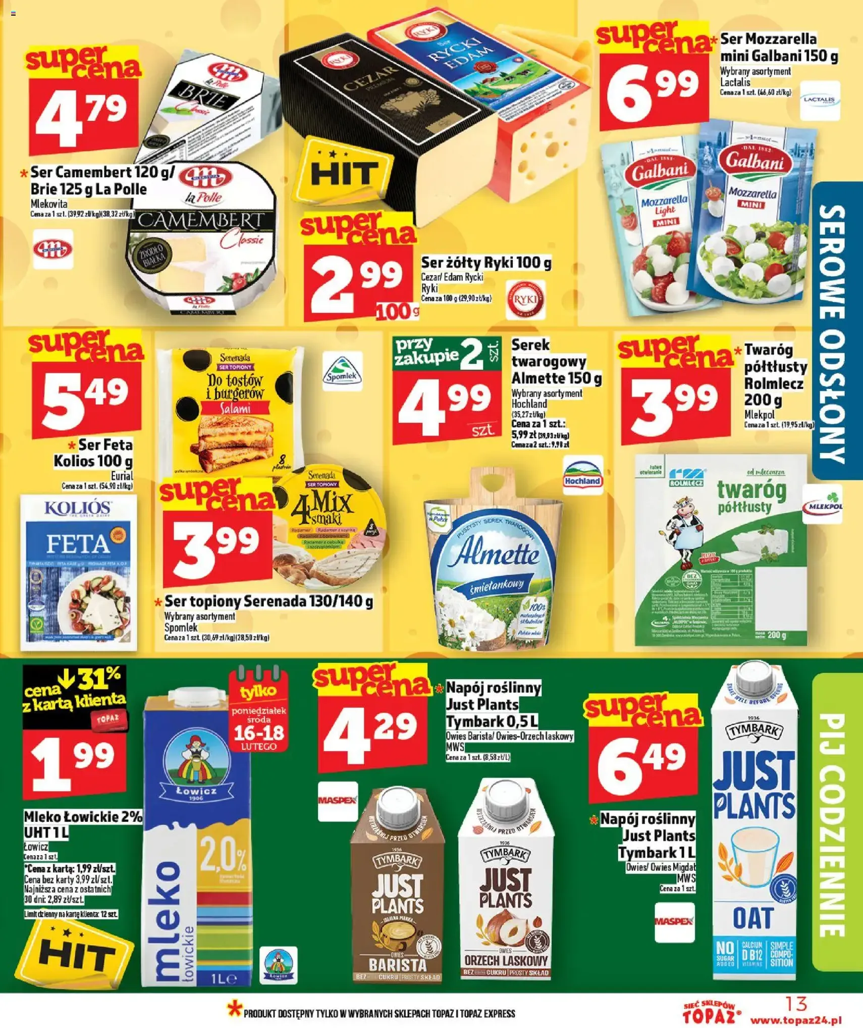 Topaz Gazetka - ważny gazetka od 12.02.2026 strona 13 z 28