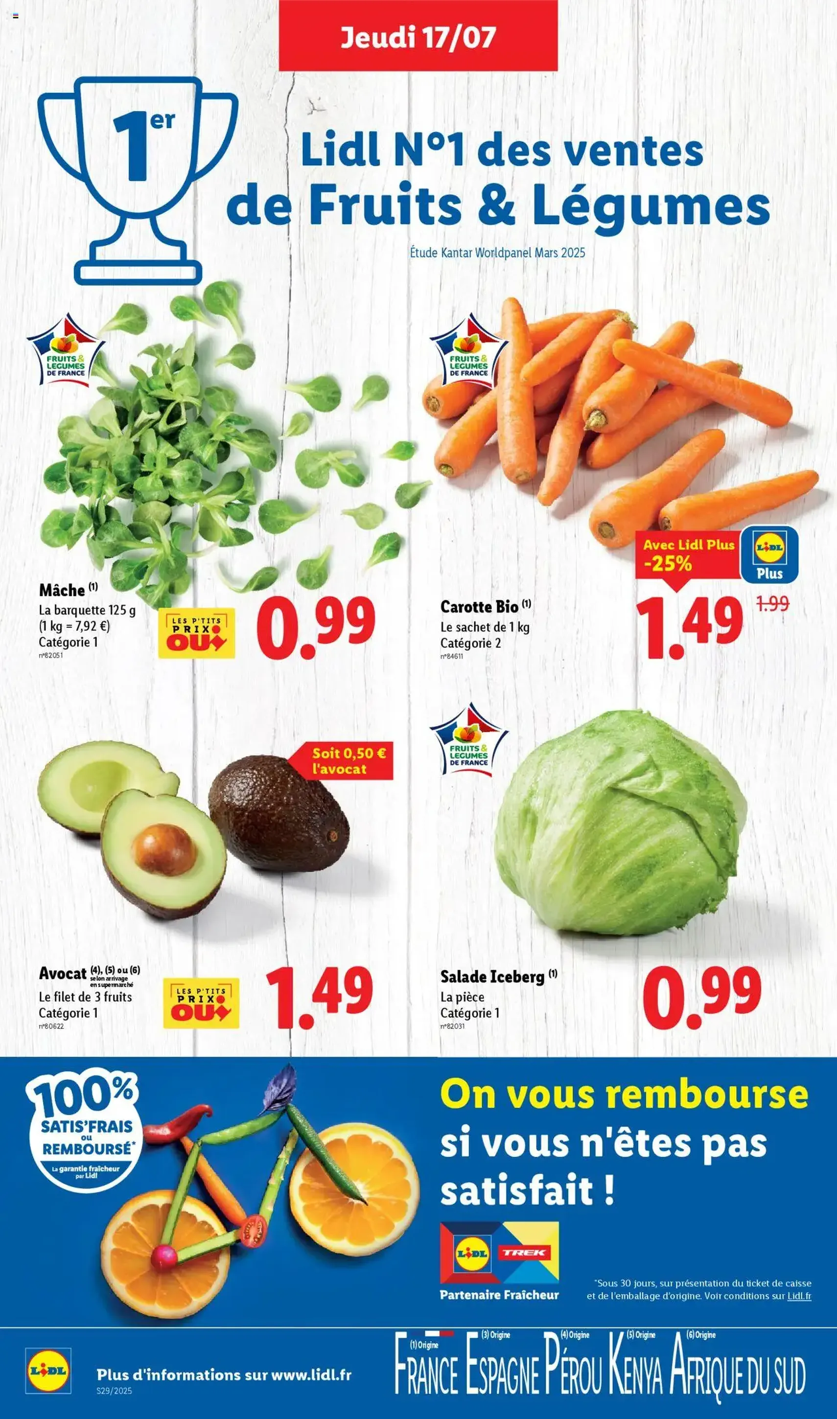LIDL catalogue semaine 28 - brochure valable à partir du 17/07/2025, page 4 sur 82 LIDL catalogue semaine 28 - brochure valable à partir du 17/07/2025, page 4 sur 82