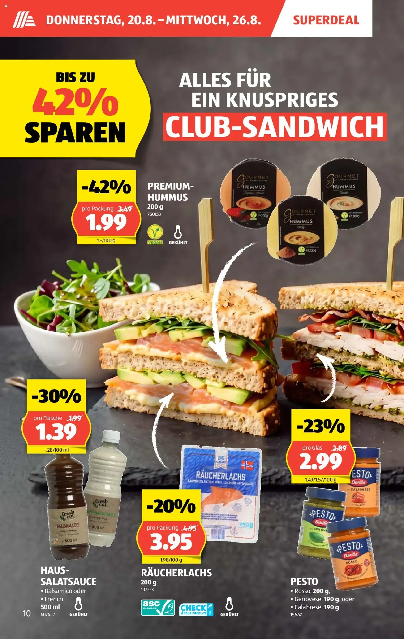 Aldi aktionen - Gültiger Prospekt ab 20.08.2026, Seite 10 von insgesamt 40