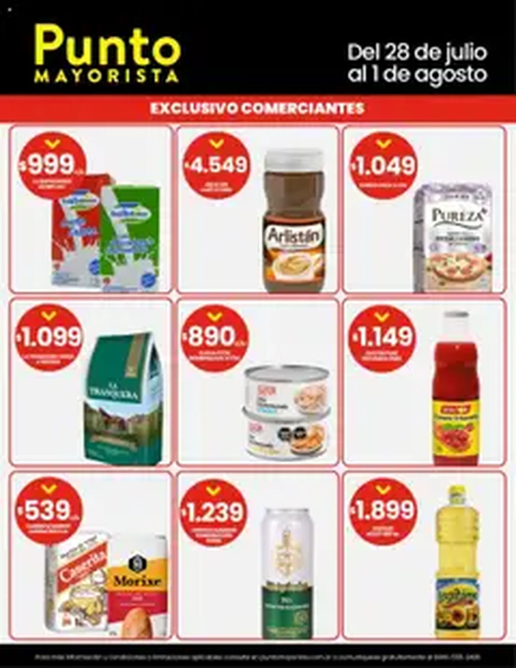 Punto Mayorista catálogo - folleto válido desde 28/07/2025 página 1 de 1